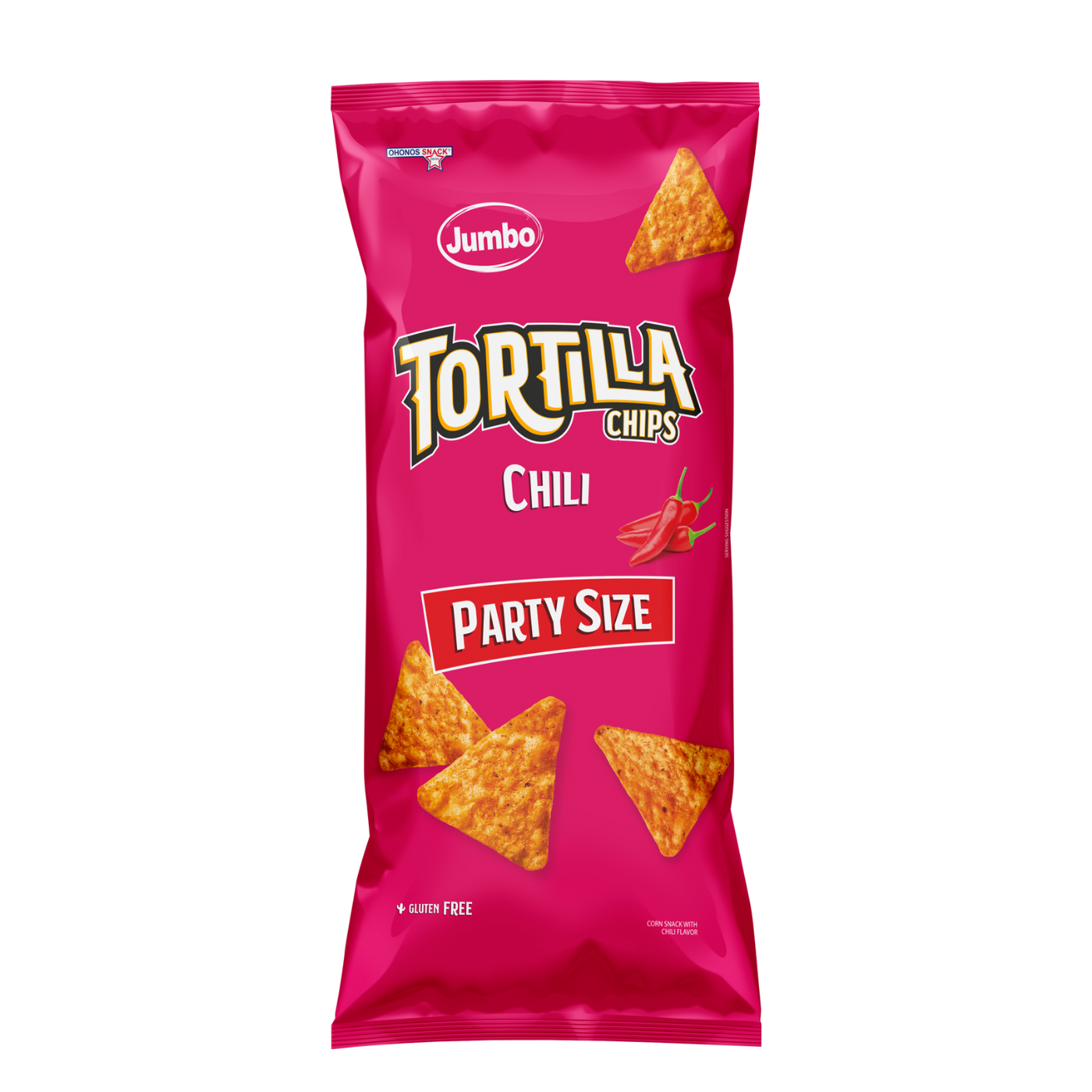 JUMBO τσιπς τορτίγιας Chili 350g - floating thumbnail