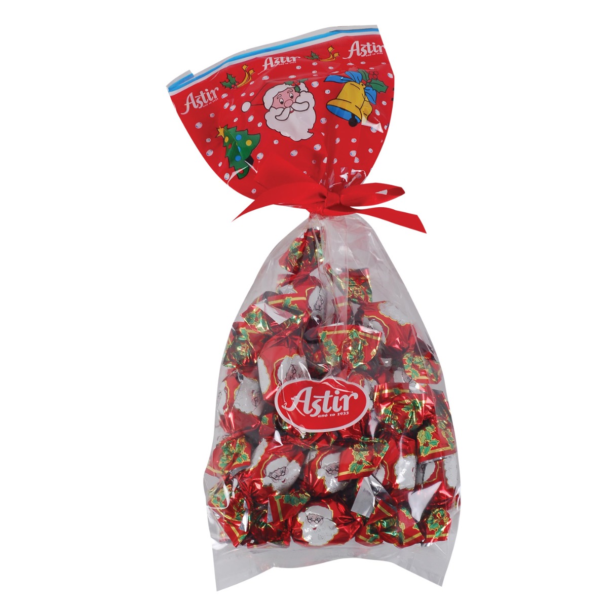 ASTIR σοκολατάκια Χριστουγεννιάτικα σε σακούλα 275g - floating thumbnail