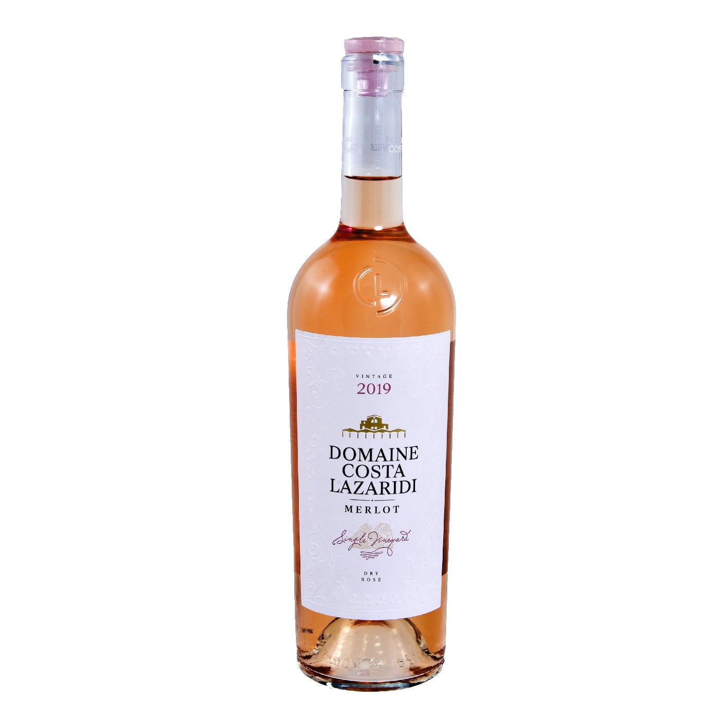 ΚΤΗΜΑ ΚΩΣΤΑ ΛΑΖΑΡΙΔΗ οίνος ροζέ Domaine Costa Lazaridi Merlot Rosé ξηρός 750ml - floating thumbnail