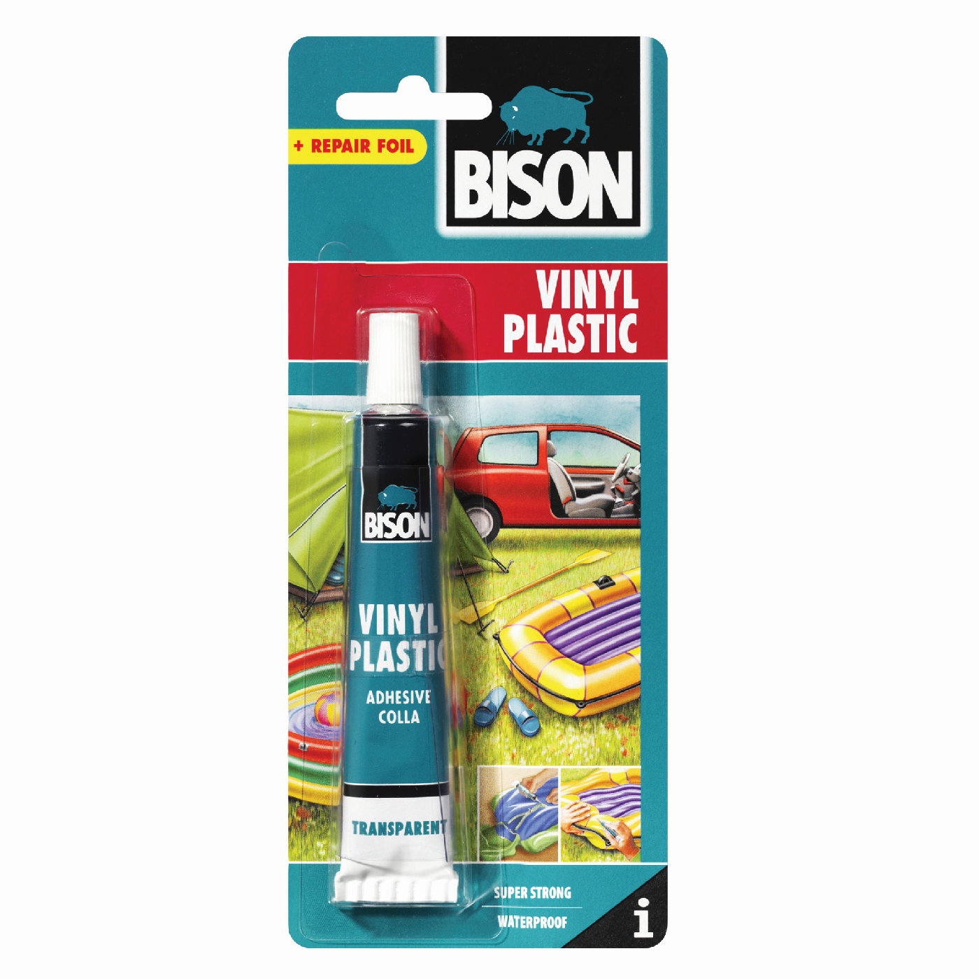 Κόλλα BISON vinyl plastic για μπαλώματα 25m - floating thumbnail