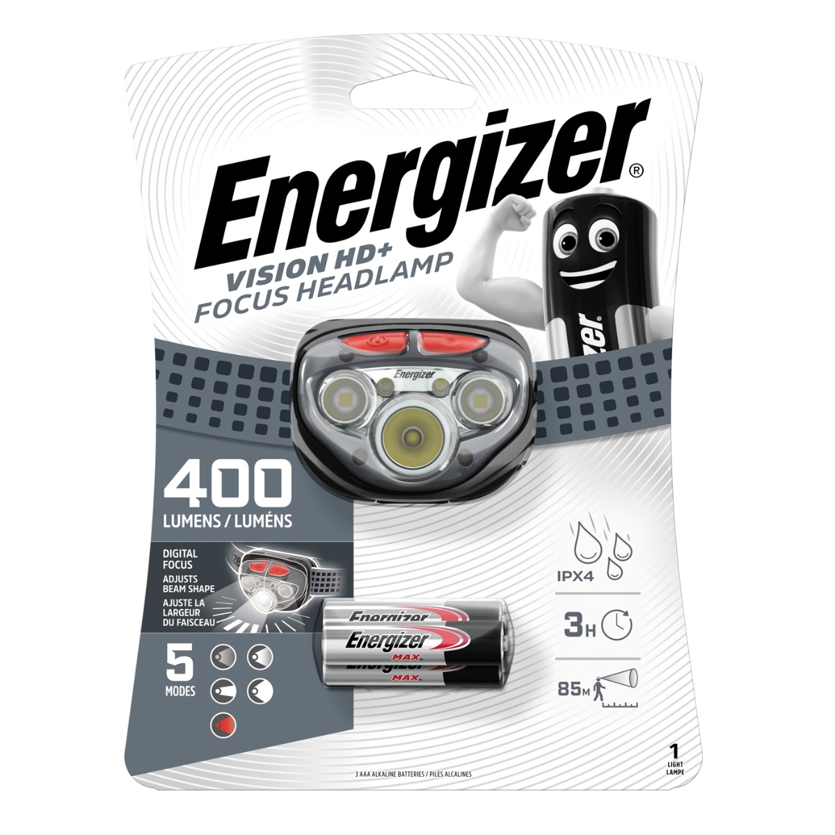 Φακός ENERGIZER κεφαλής HD+ Focus 3AAA - floating thumbnail