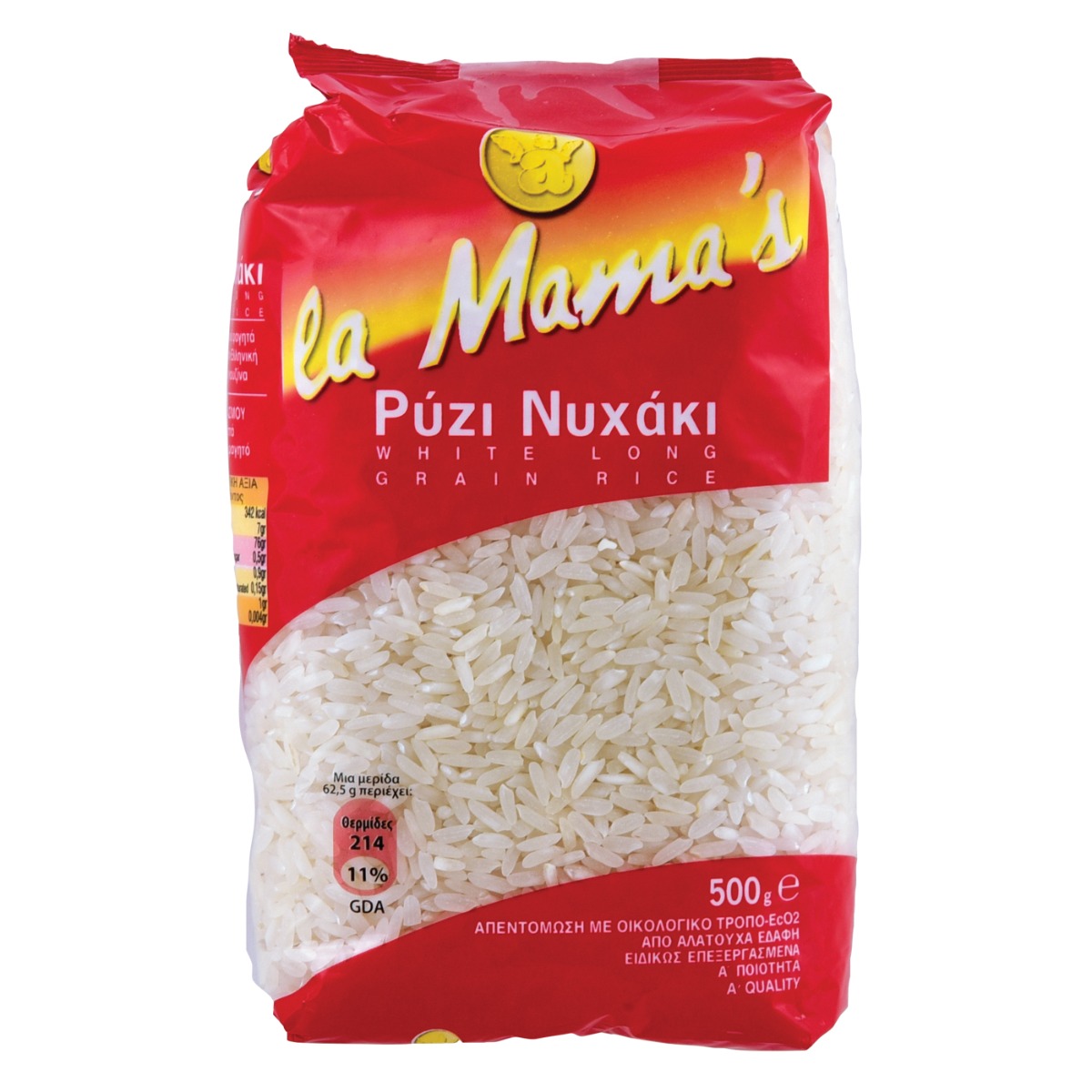 Ρύζι LA MAMAS νυχάκι (500g) - floating thumbnail