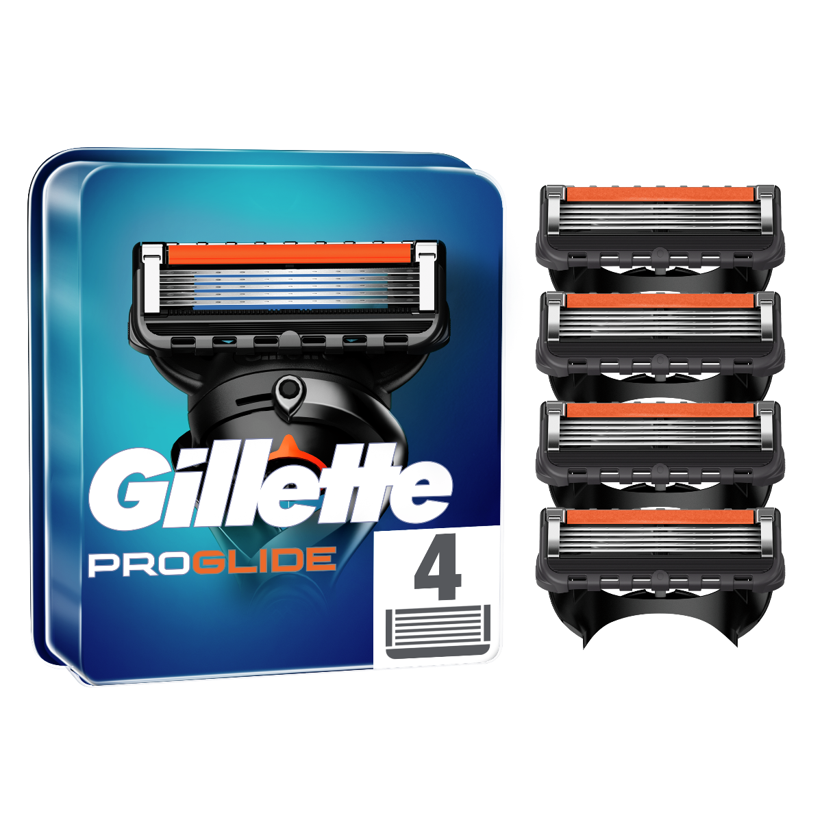 GILLETTE Proglide ανταλλακτικά ξυραφάκια  4τεμ - floating thumbnail