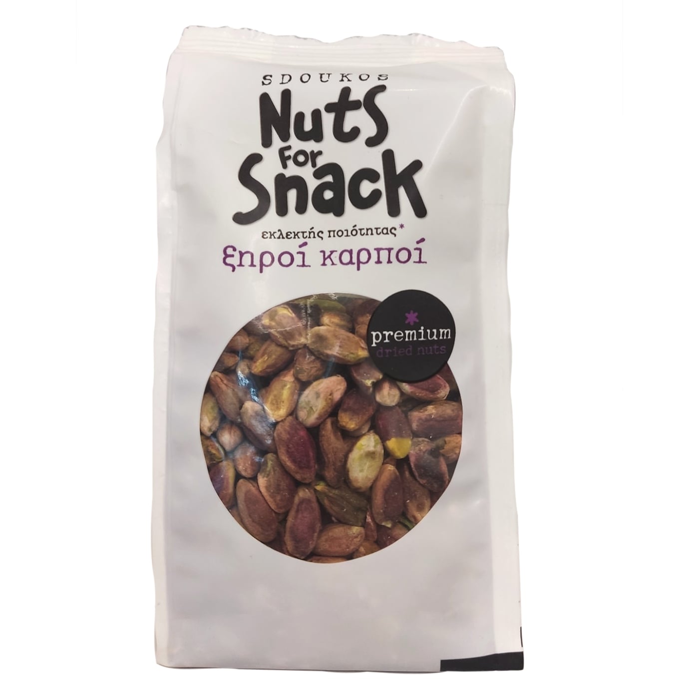 NUTS FOR SNACK φυστίκια ψίχα ωμά 200g - floating thumbnail