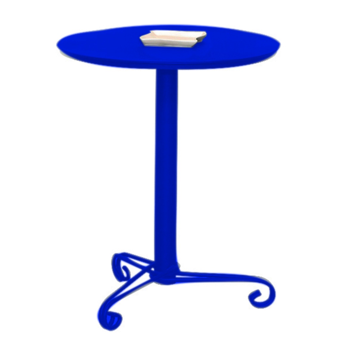 Τραπέζι παραδοσιακό ΗΡΑ μπλε (70cm) - floating thumbnail