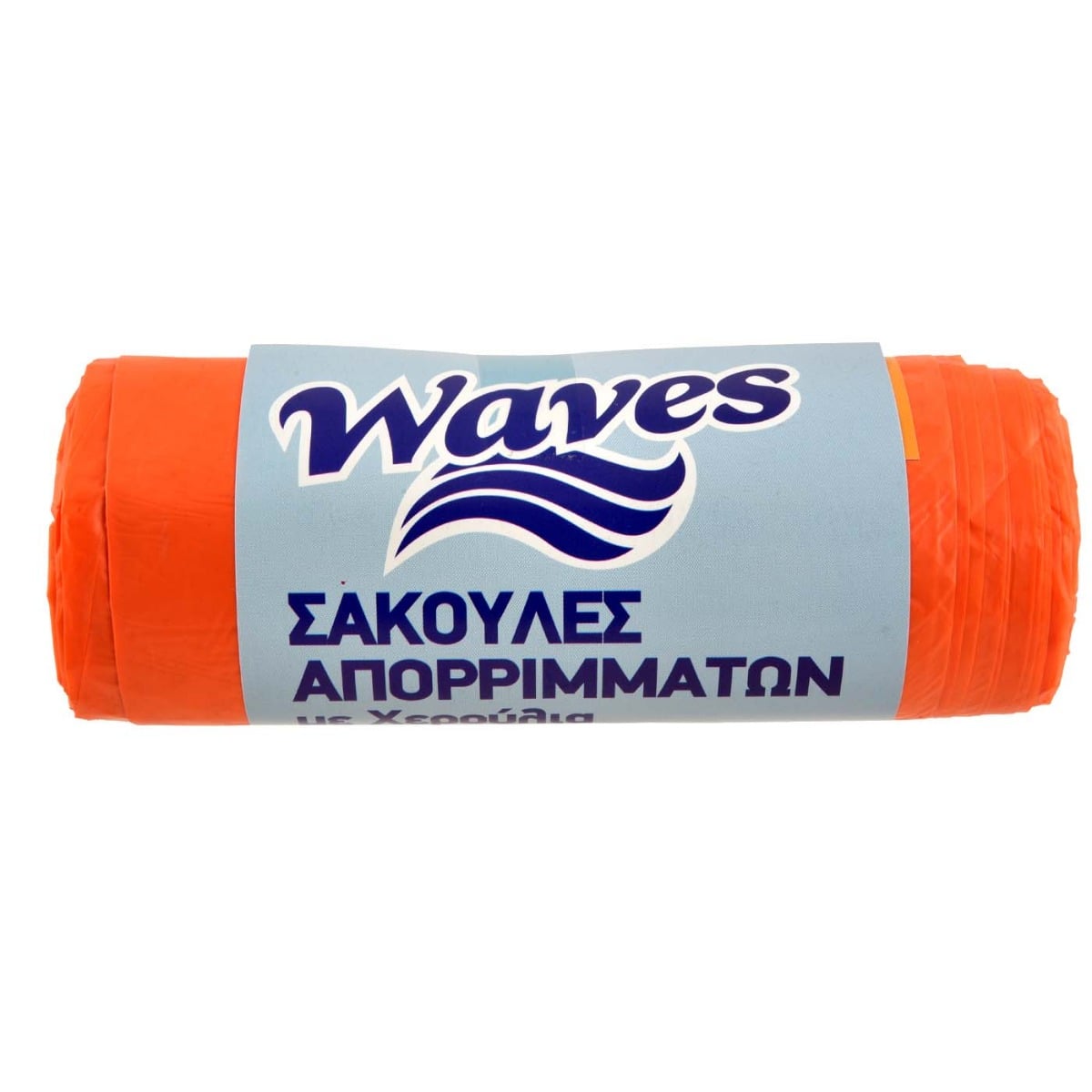WAVES σακούλες απορριμμάτων με χερούλι 58x72 20 τεμάχια - floating thumbnail