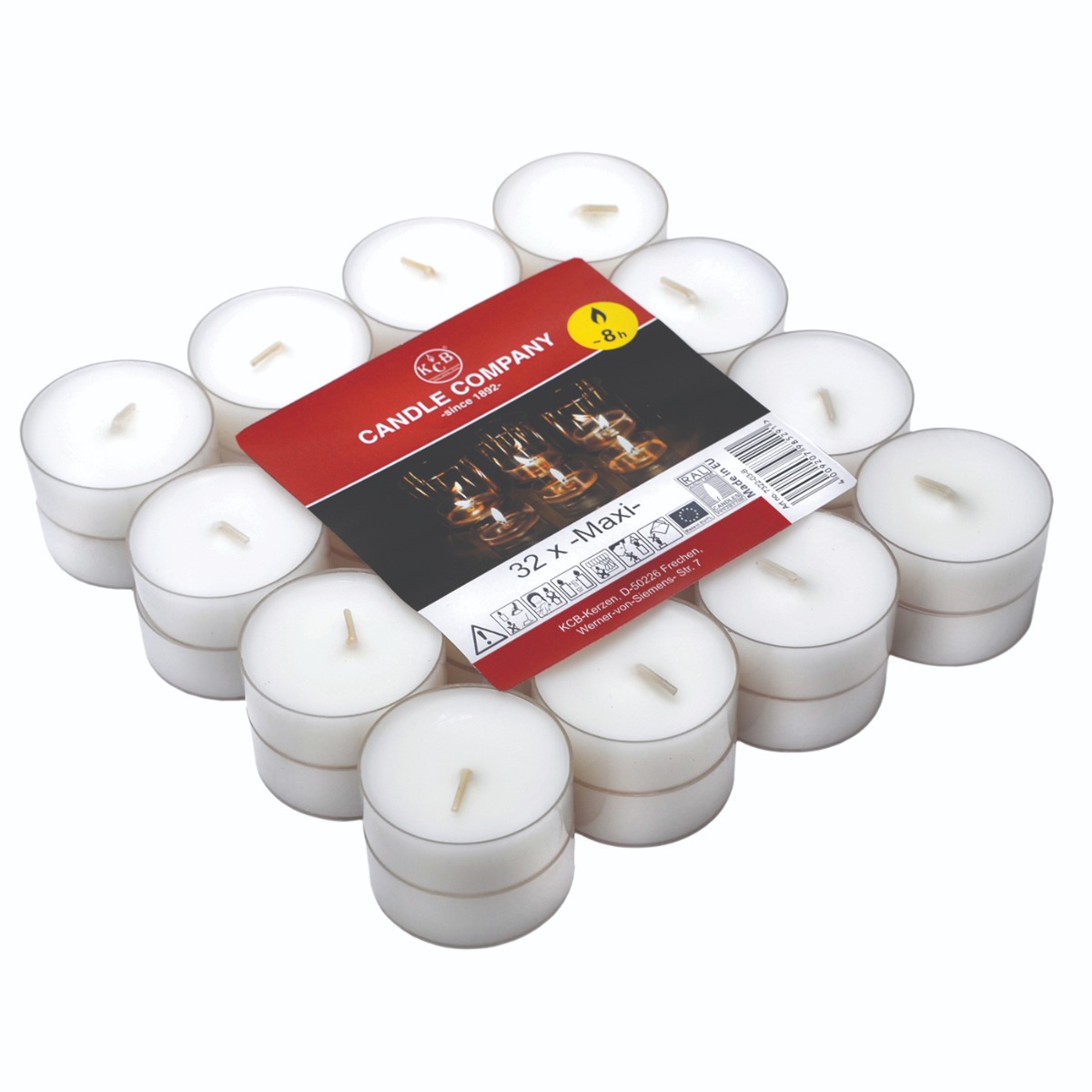 PC Κεριά ρεσώ 8 Ωρών Maxi(32τεμ) - floating thumbnail