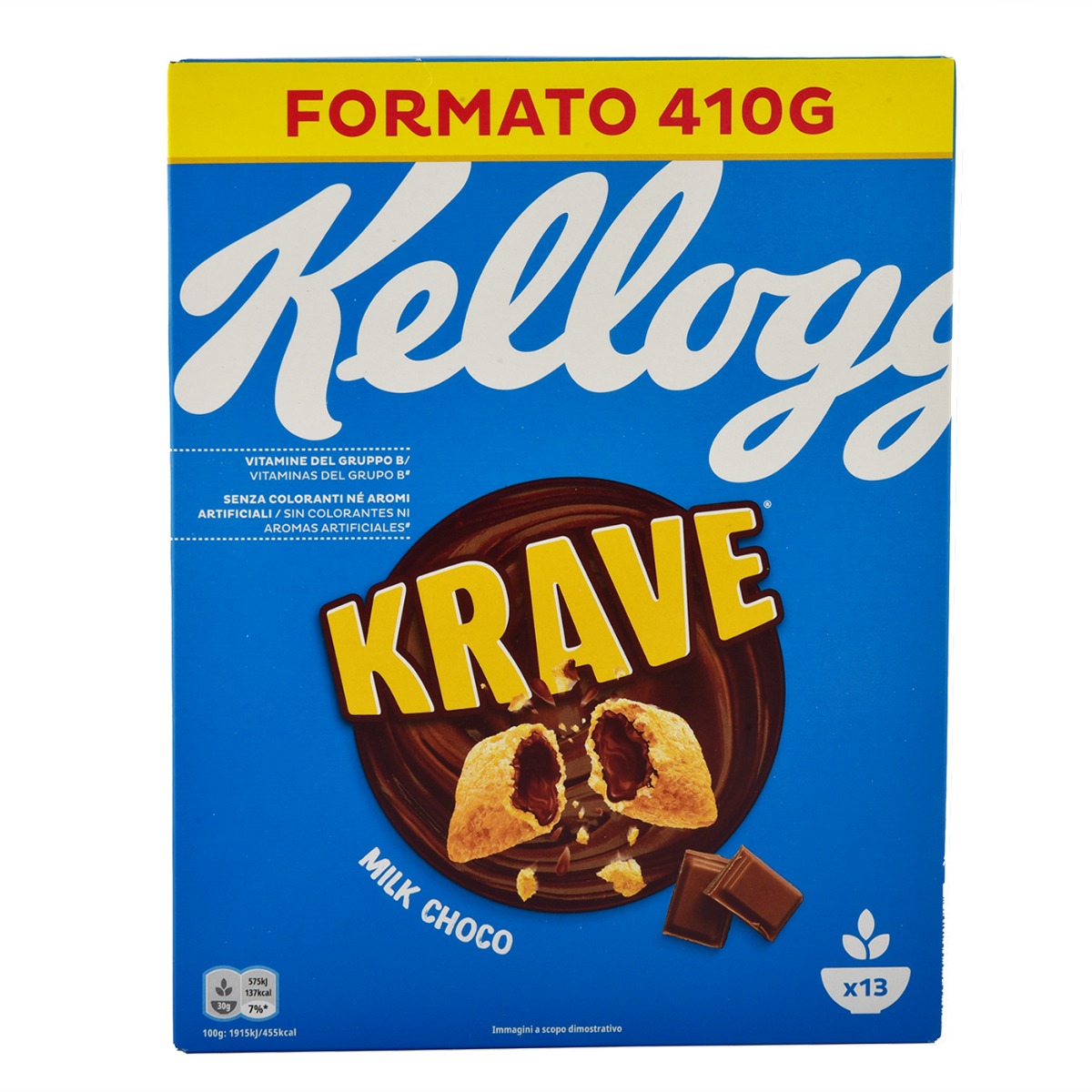 KELLOGGS δημητριακά Krave Choco Milk (410g) - floating thumbnail
