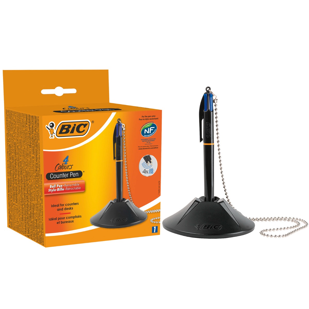 BIC στυλό 4 Colours pen desk box 1τεμ. - floating thumbnail