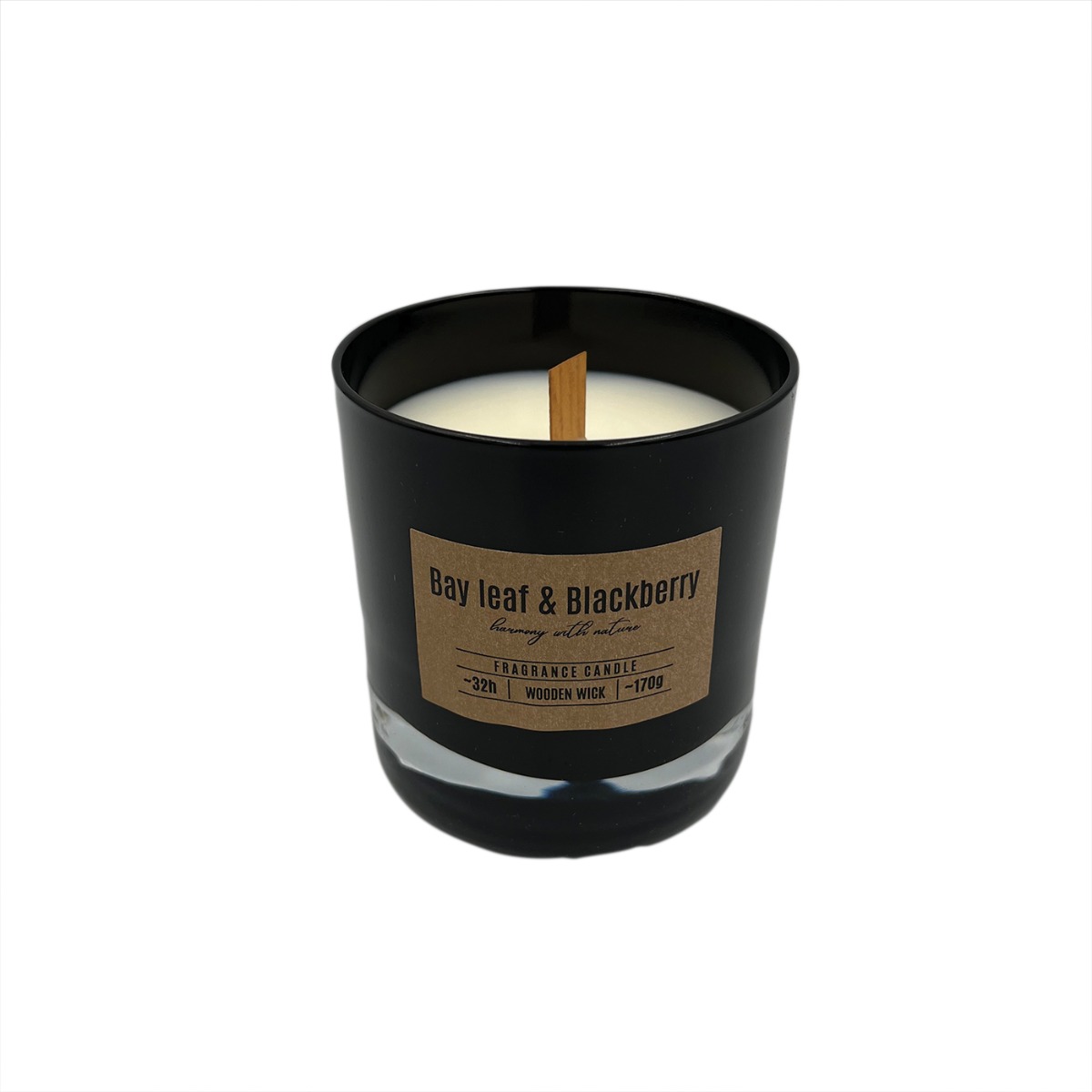 Αρωματικό κερί Eco με ξύλινο φυτίλι - floating thumbnail