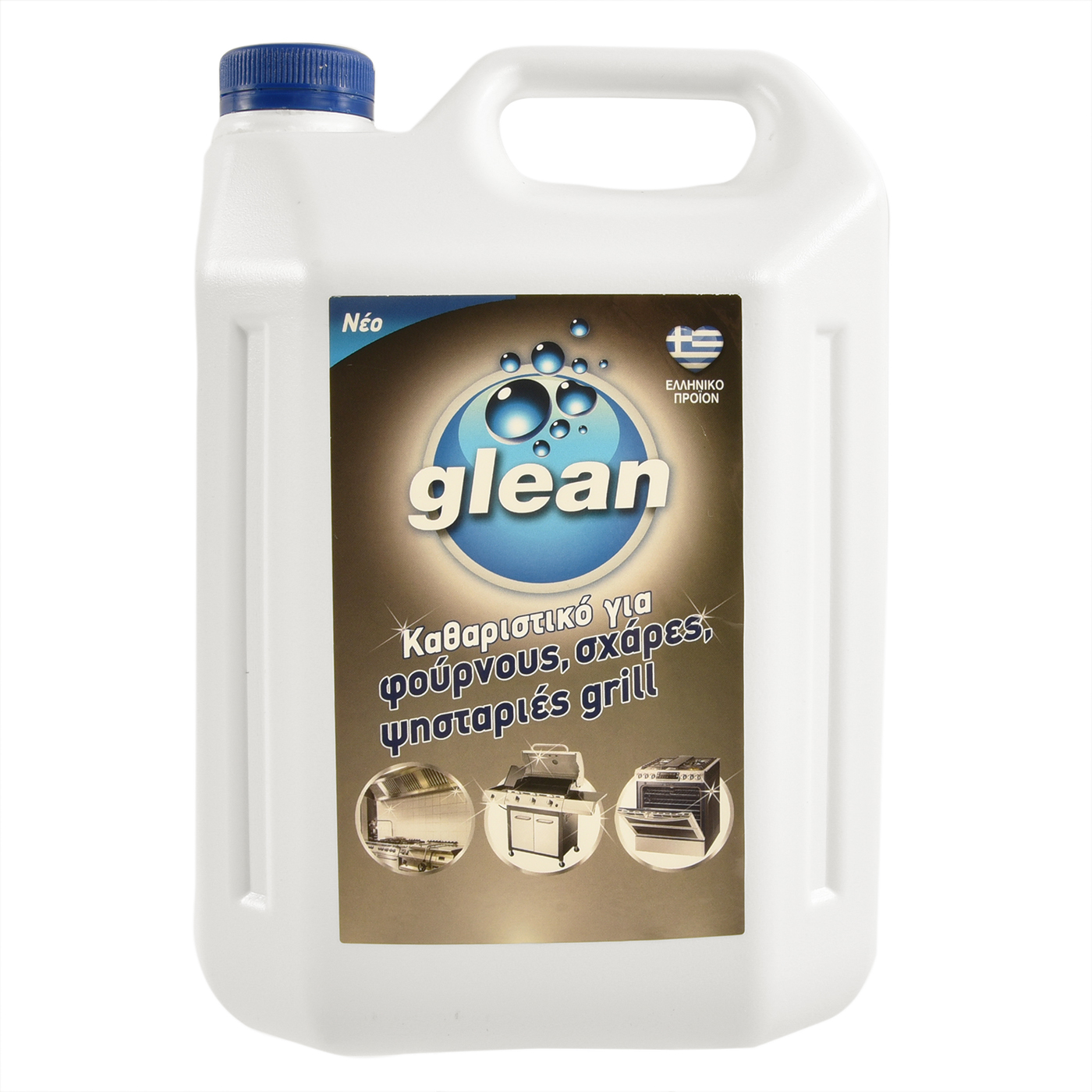 GLEAN καθαριστικό για φούρνους, σχάρες, εστίες 4lt - floating thumbnail