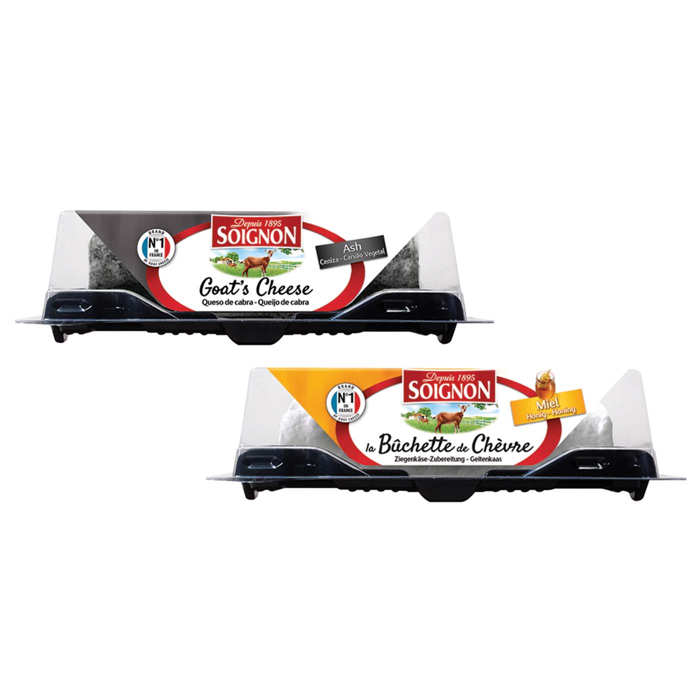 SOIGNON κατσικίσιος κορμός με μέλι σε δισκάκι 125g - floating thumbnail