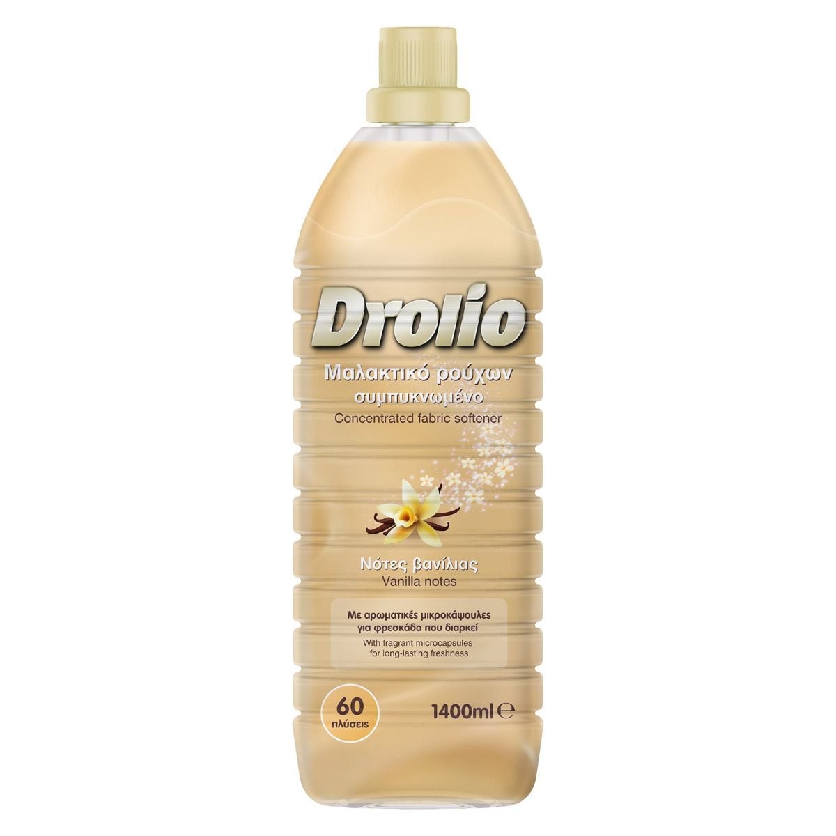 DROLIO συμπυκνωμένο μαλακτικό βανίλια 1.4L - floating thumbnail