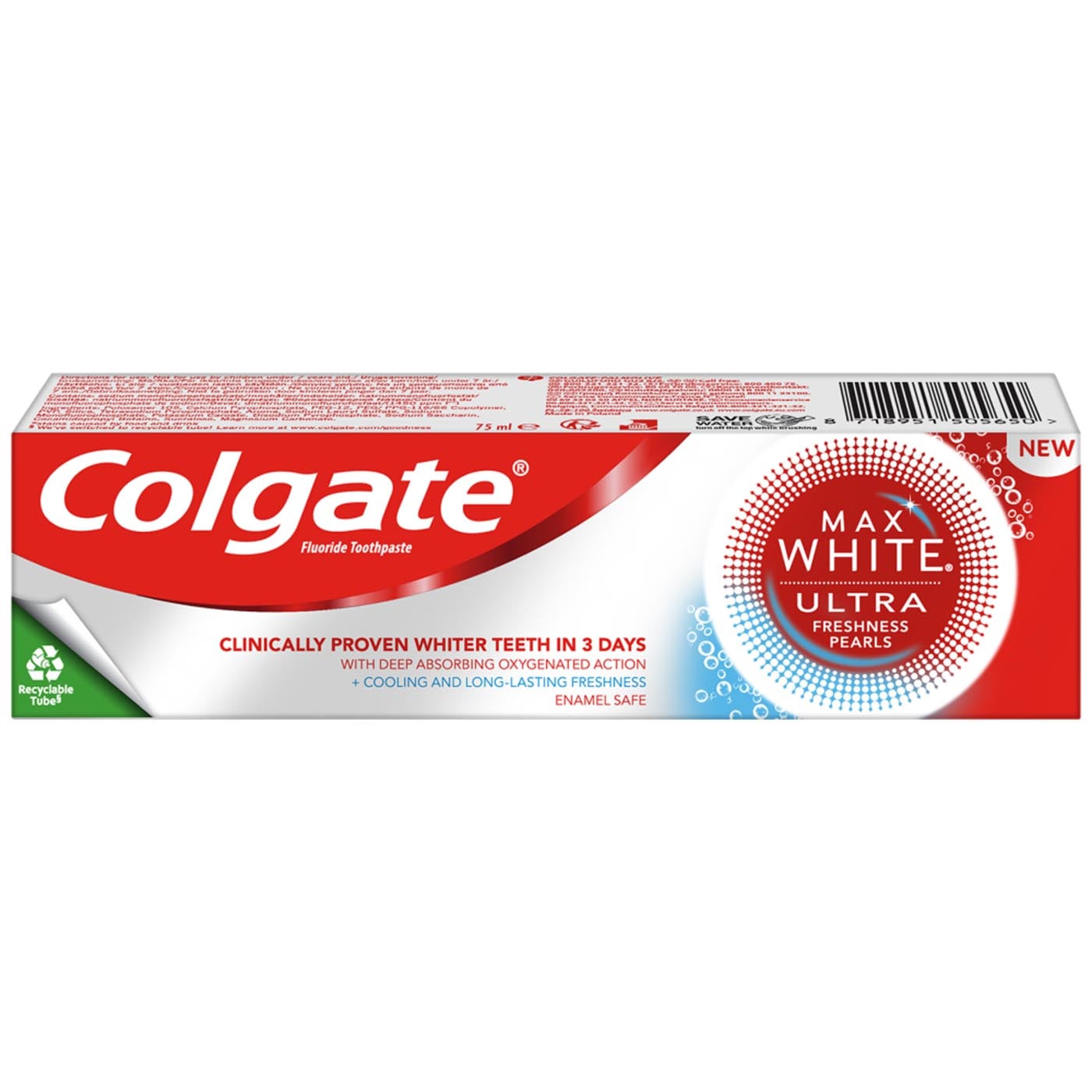 COLGATE Max White Ultra Fresh Pearls 75ML - floating thumbnail