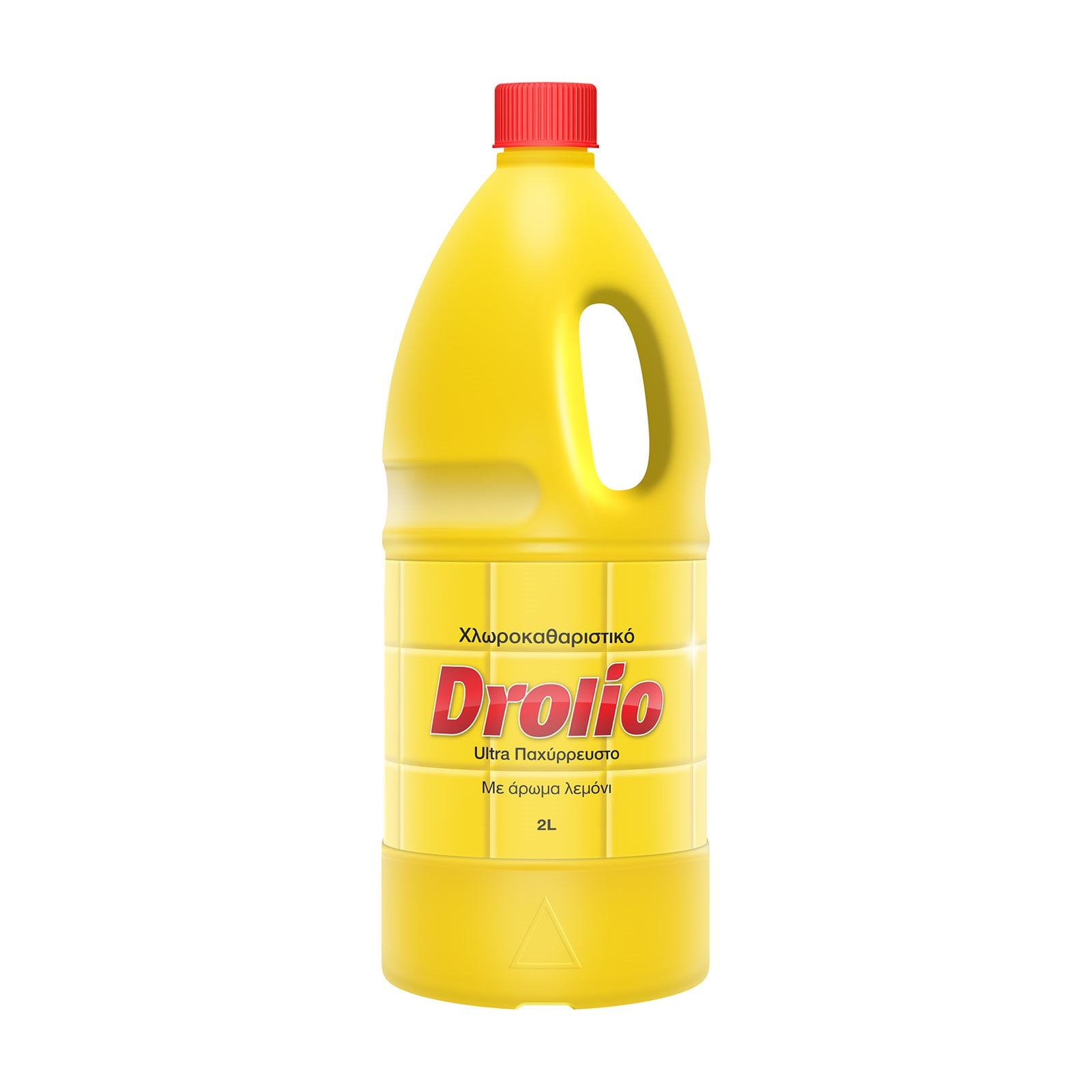 DROLIO Ultra Χλωροκαθαριστικό με άρωμα λεμόνι 2lt - floating thumbnail
