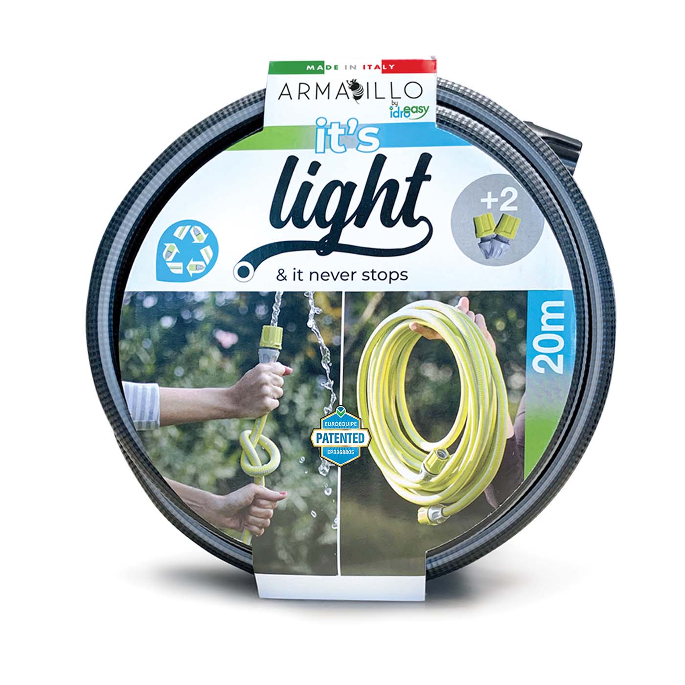 Λάστιχο Super Light Set ανθρακί 5/8 20m - floating thumbnail