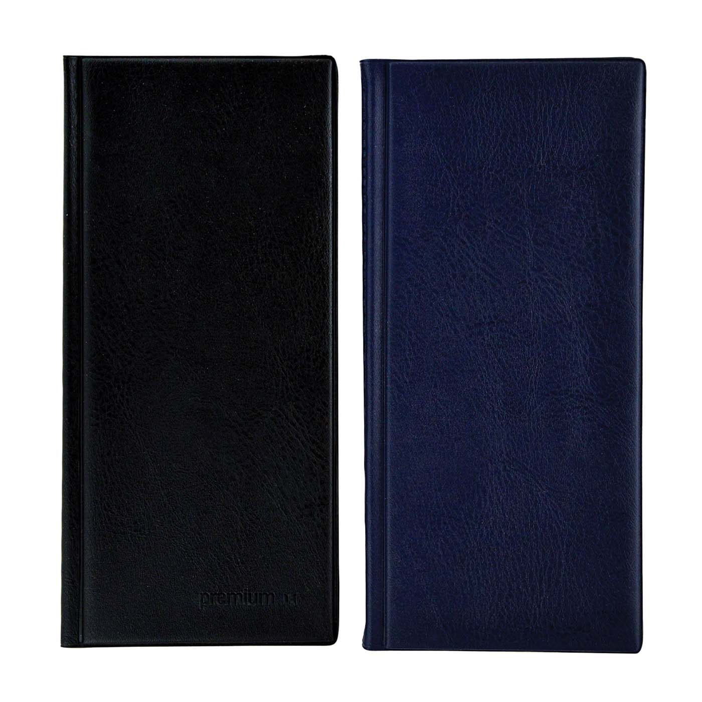 Θήκη επαγγελματικών καρτών 120 θέσεων μπλέ - floating thumbnail