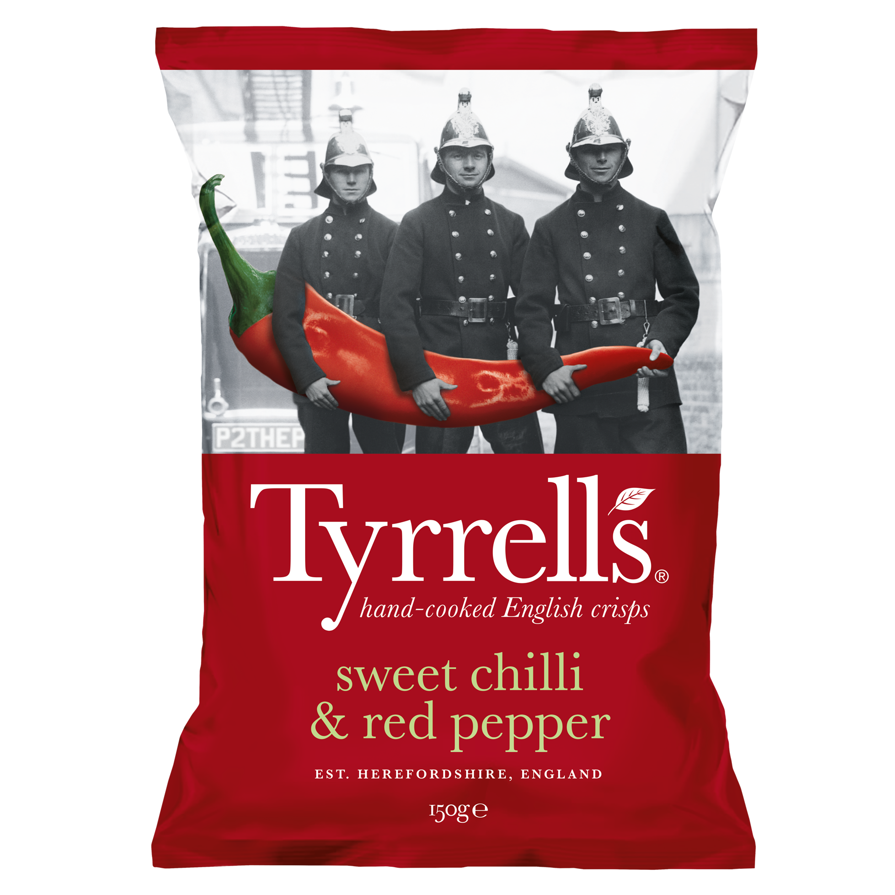 TYRRELL'S τσιπς Sweet Chili & Red Pepper 150gr - floating thumbnail