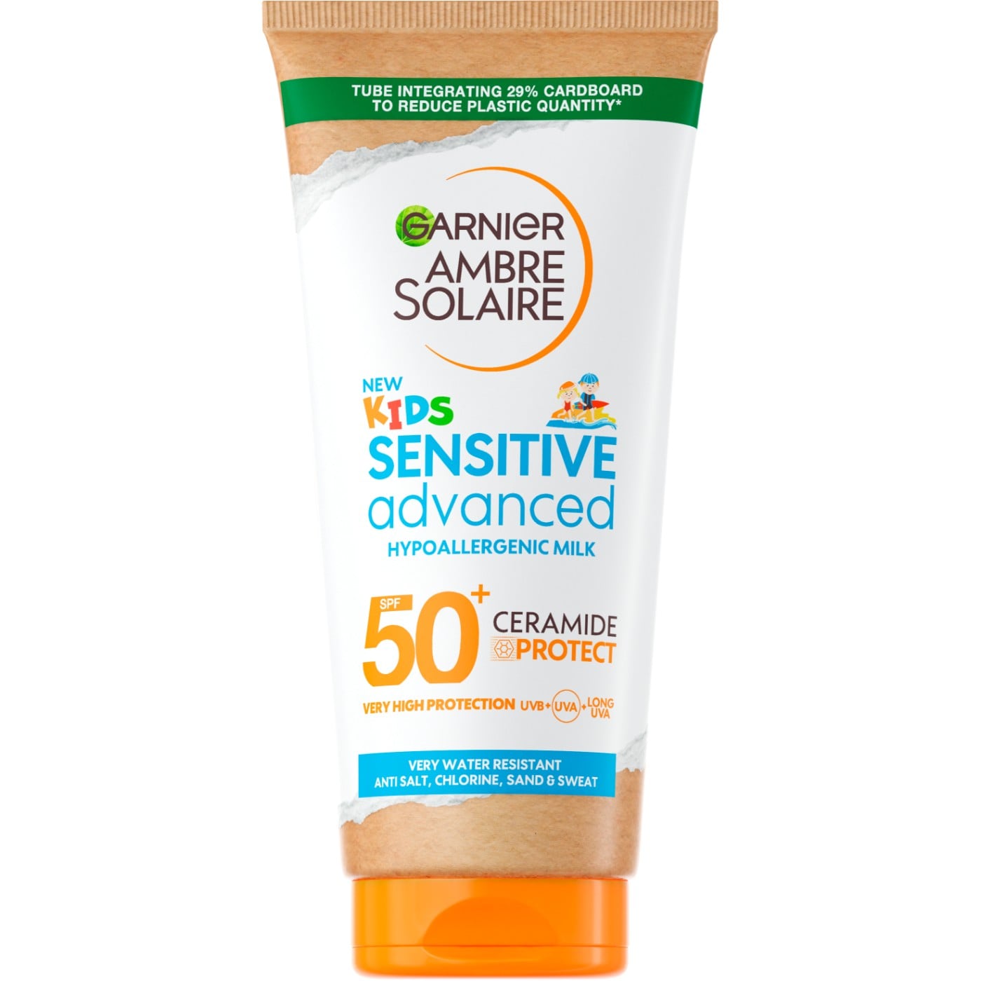 GARNIER αντηλιακό παιδικό Ambre Solaire Sensitive Advance Kids SPF50+ 175ml - floating thumbnail