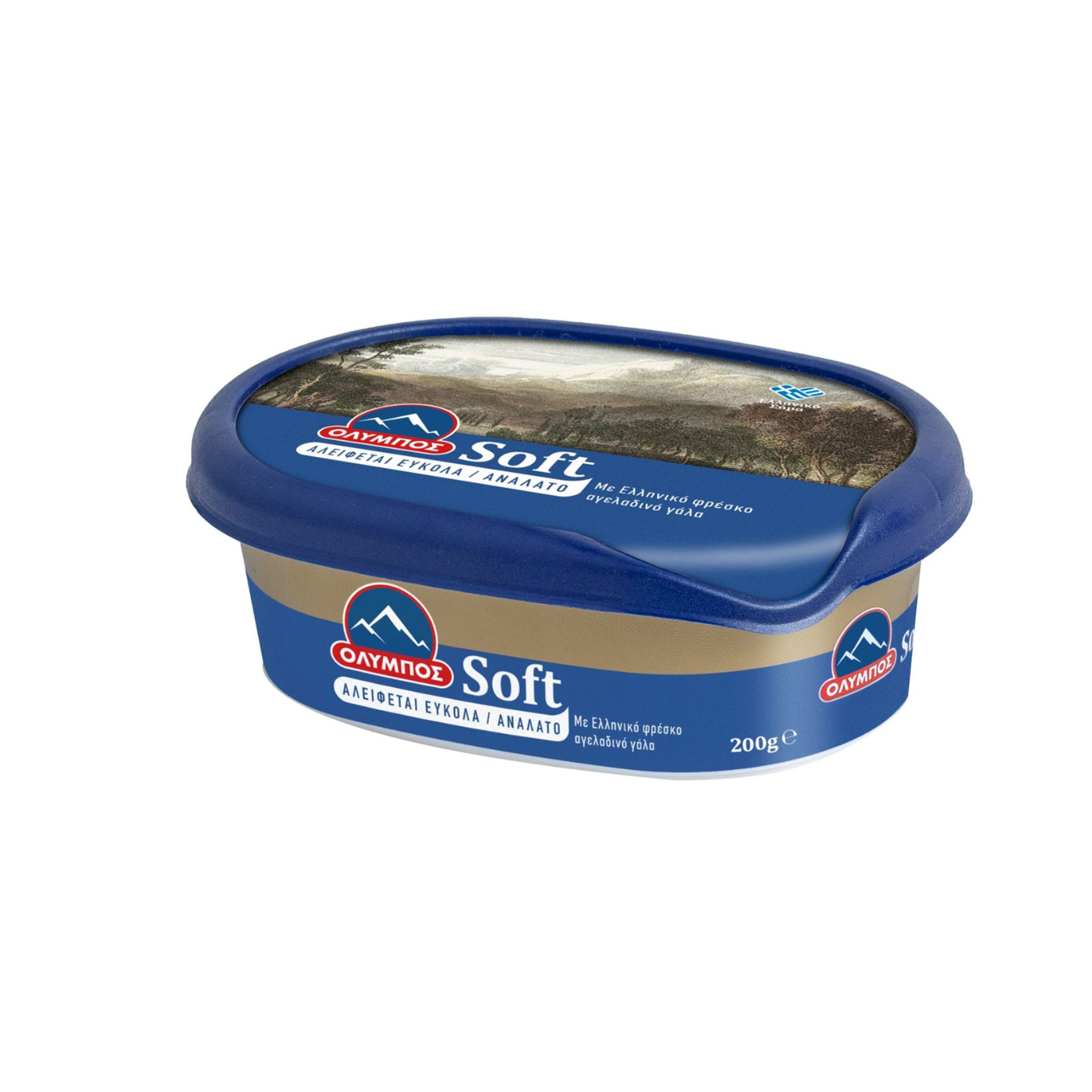 ΟΛΥΜΠΟΣ βούτυρο Soft αγγελαδινό 80% 200g - floating thumbnail