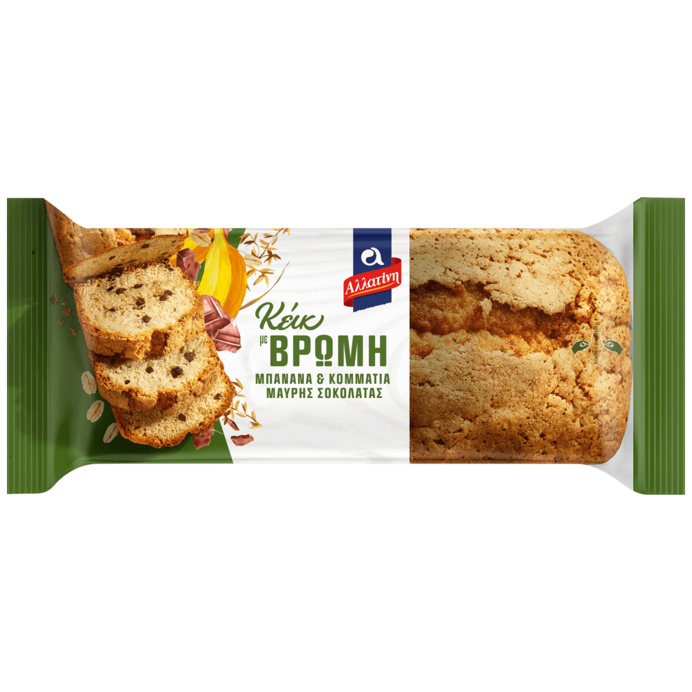 ΑΛΛΑΤΙΝΗ κέϊκ με βρώμη σοκολάτα και μπανάνα 375g - floating thumbnail