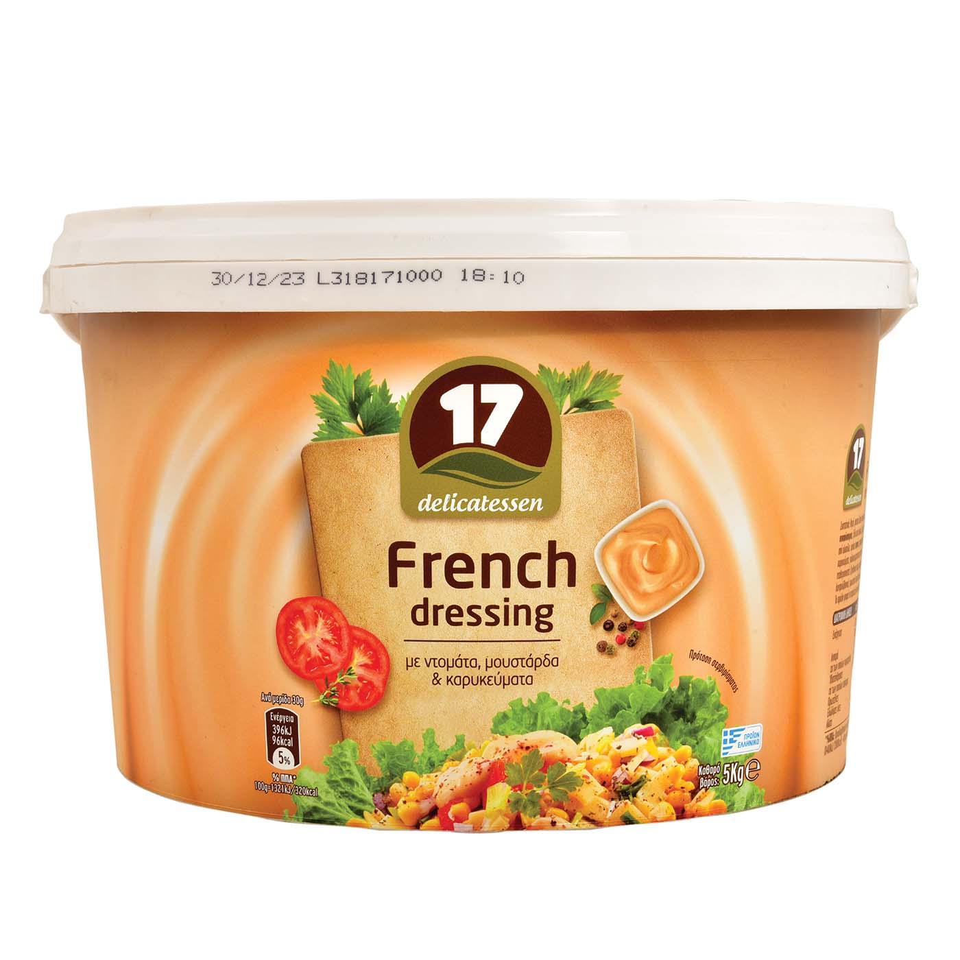 17 σάλτσα French Dressing για σαλάτα 5kg - floating thumbnail