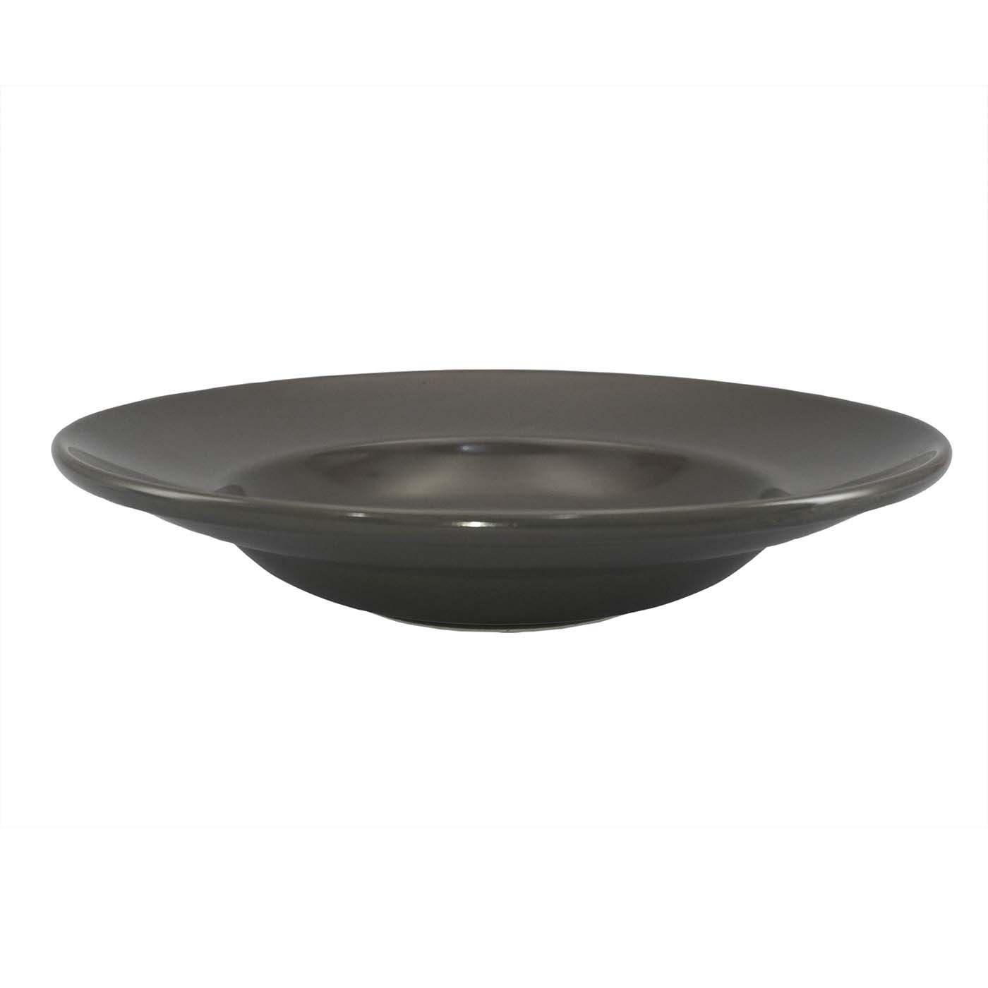 LYRIUM πιάτο Pasta πορσελάνης ανθρακί 27cm - floating thumbnail