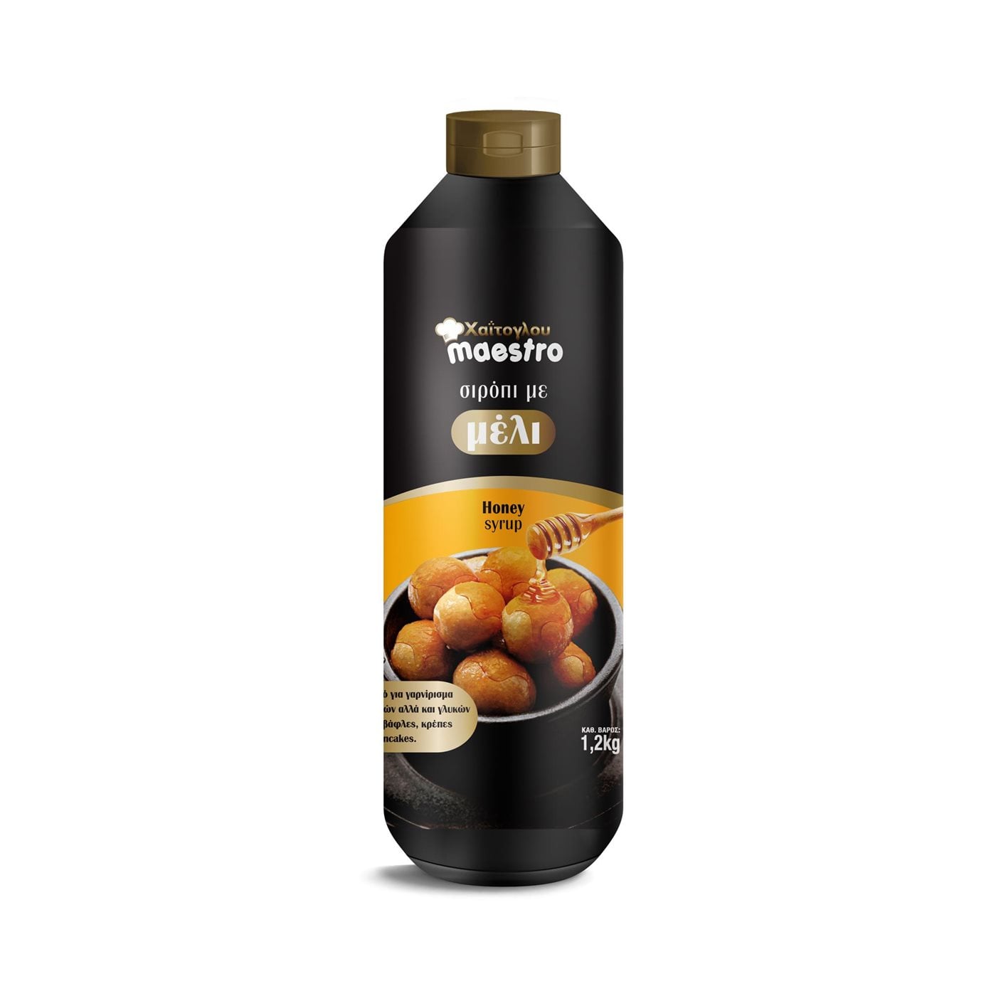 ΑΦΟΙ ΧΑΪΤΟΓΛΟΥ σιρόπι με μέλι 1,2kg - floating thumbnail