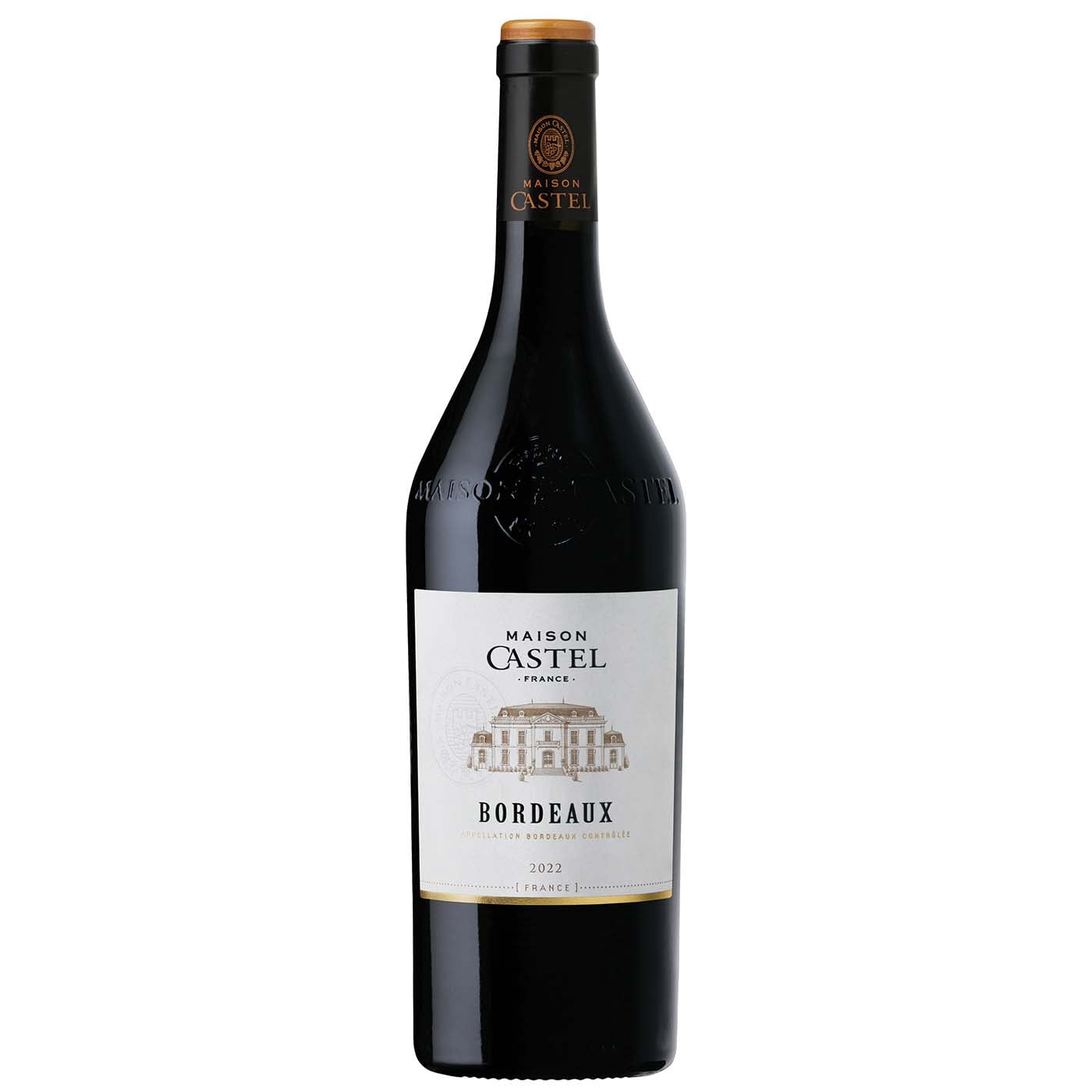 MAISON οίνος ερυθρός ξηρός Castel Bordeaux 750ml - floating thumbnail