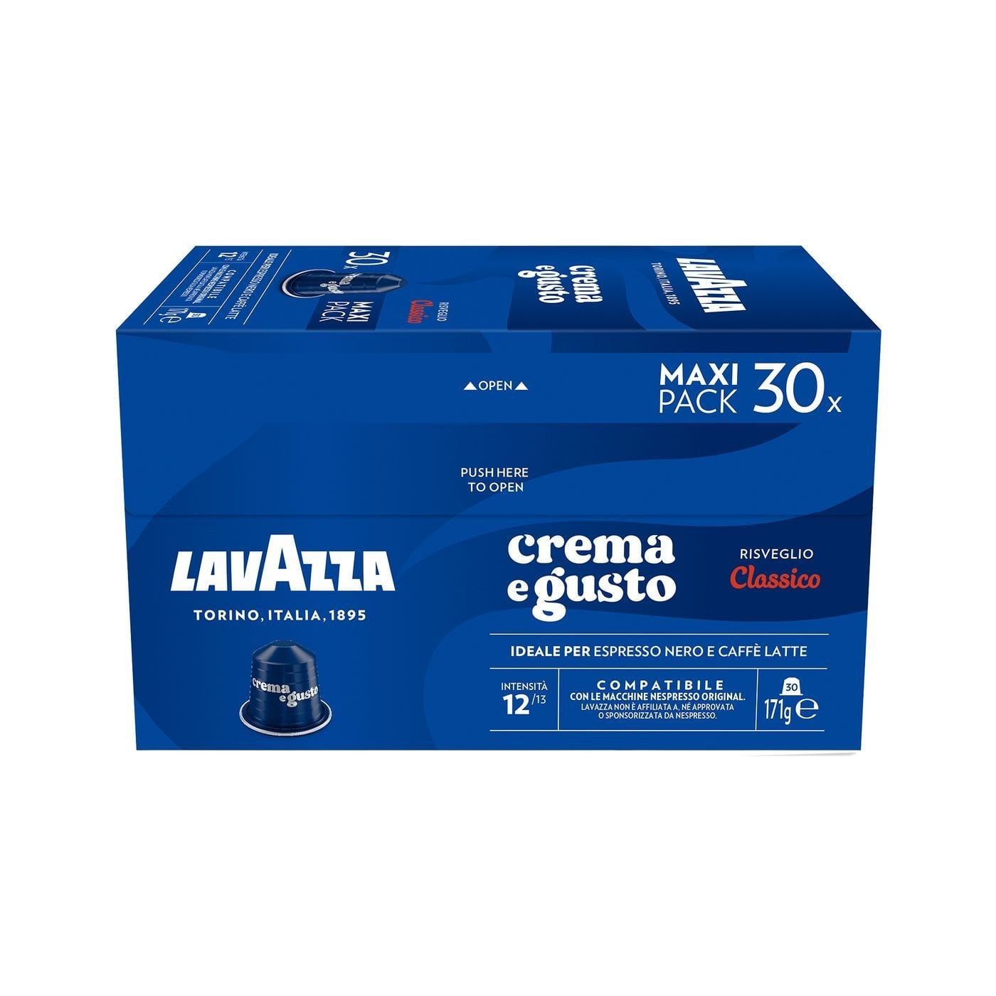 LAVAZZA κάψουλες καφέ Espresso Crema e Gusto 30x5.7g - floating thumbnail