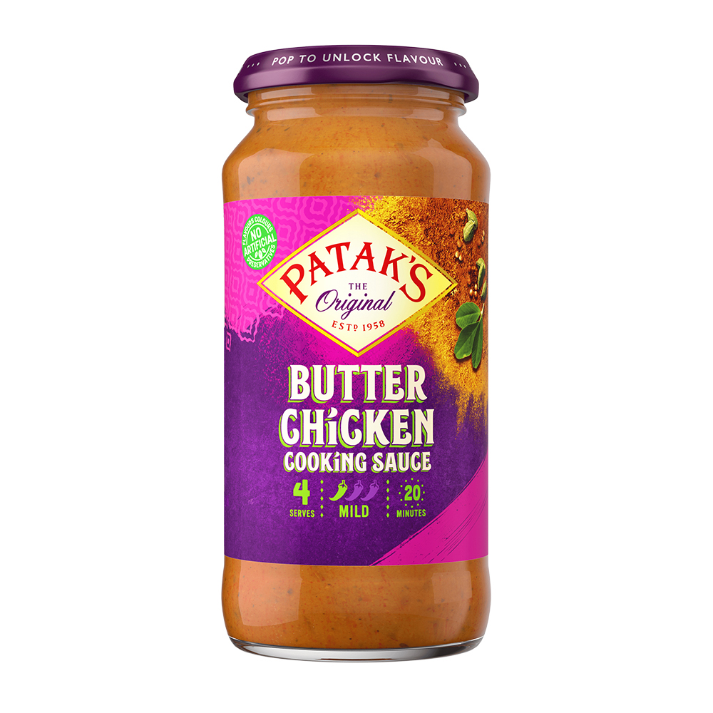 PATAK'S σάλτσα Ινδική για μαγείρεμα Butter Chicken 450g - floating thumbnail