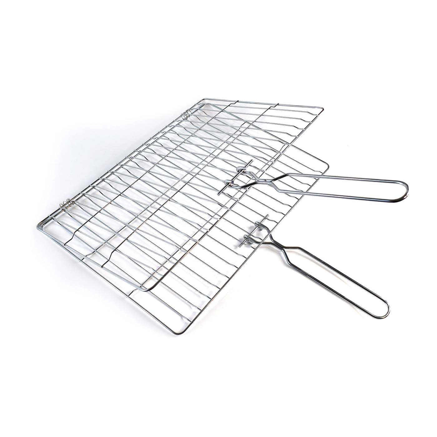 H&C BBQ σχάρα ανοξείδωτη διπλή 41x30 - floating thumbnail