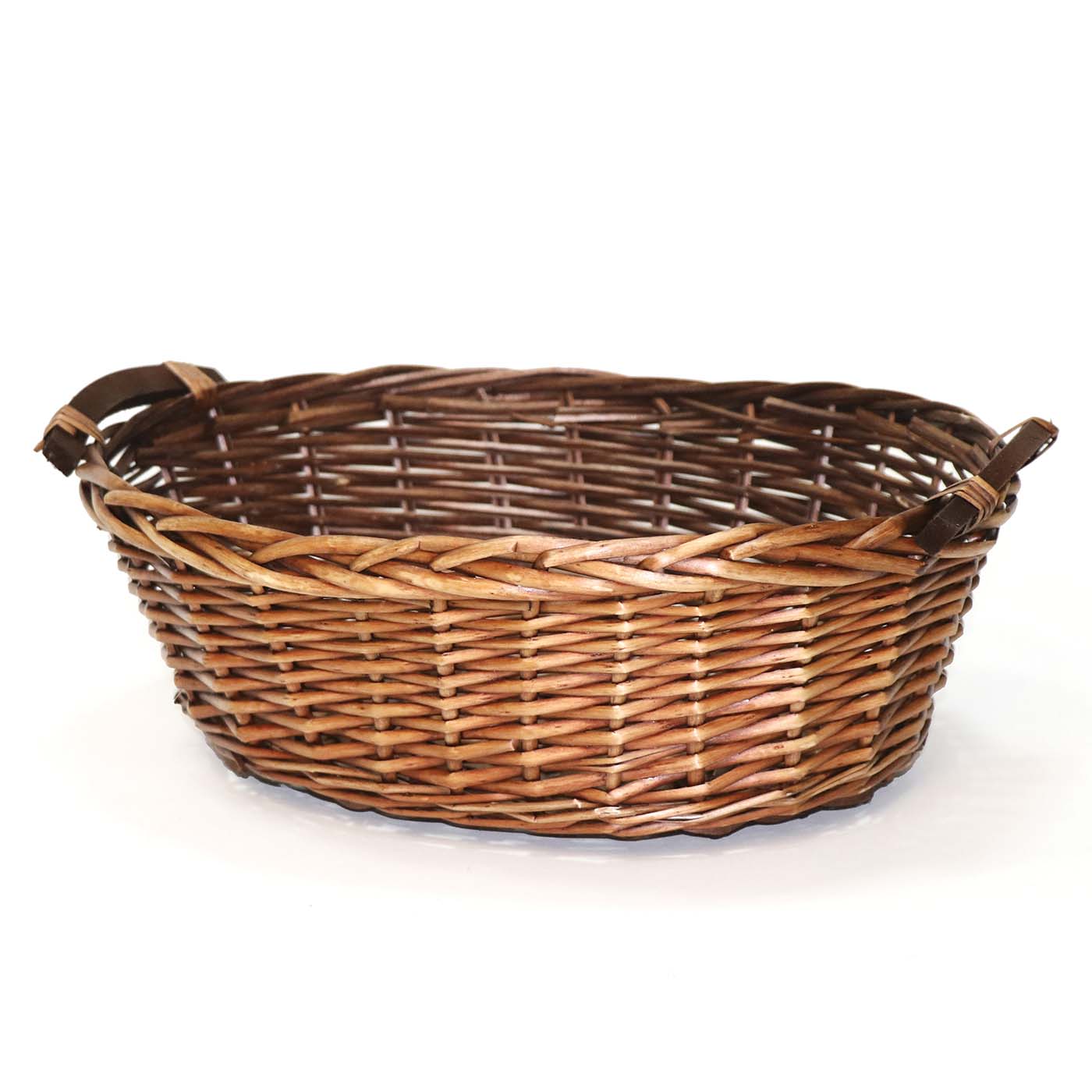 Πανέρι βέργινο οβάλ 37x29x10cm - floating thumbnail