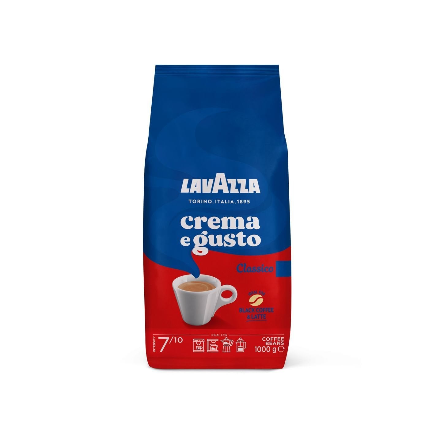 LAVAZZA κόκκοι καφέ Espresso Crema e Gusto 1kg - floating thumbnail