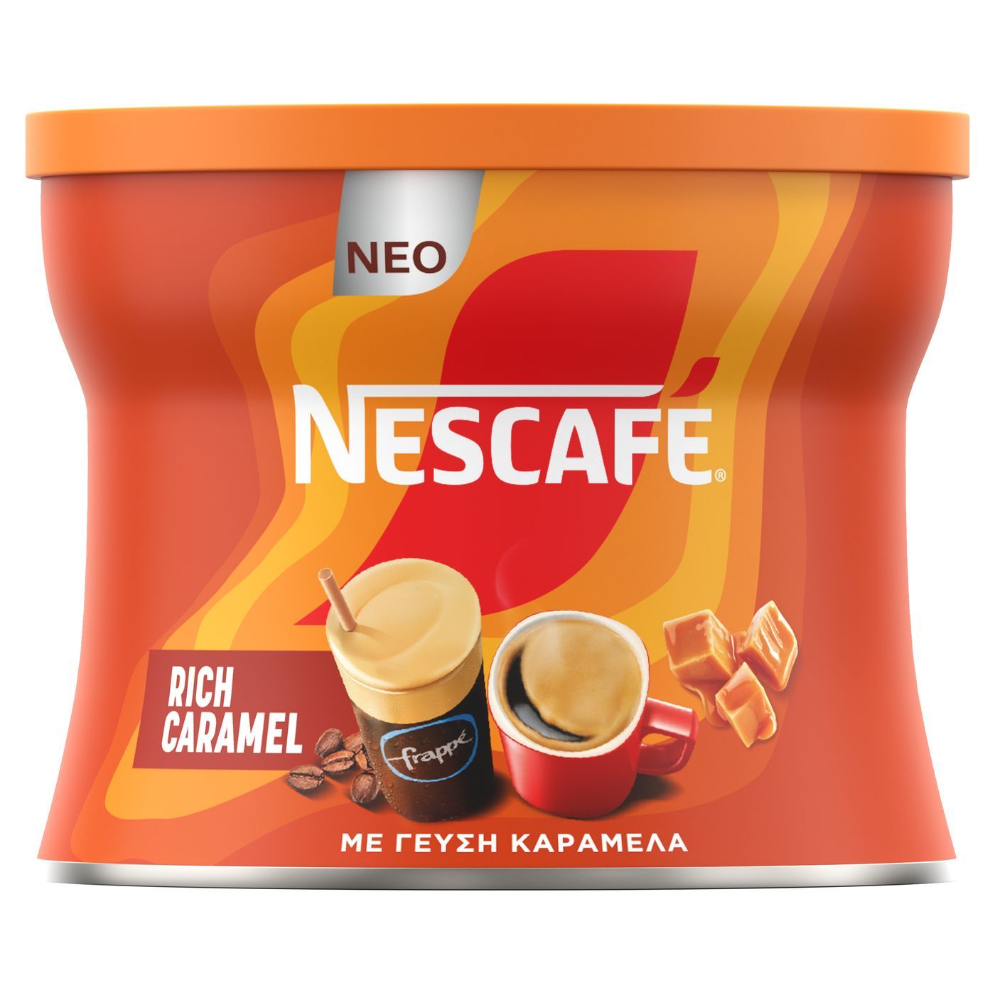 NESCAFE στιγμιαιος καφές με άρωμα καραμέλα 95g - floating thumbnail