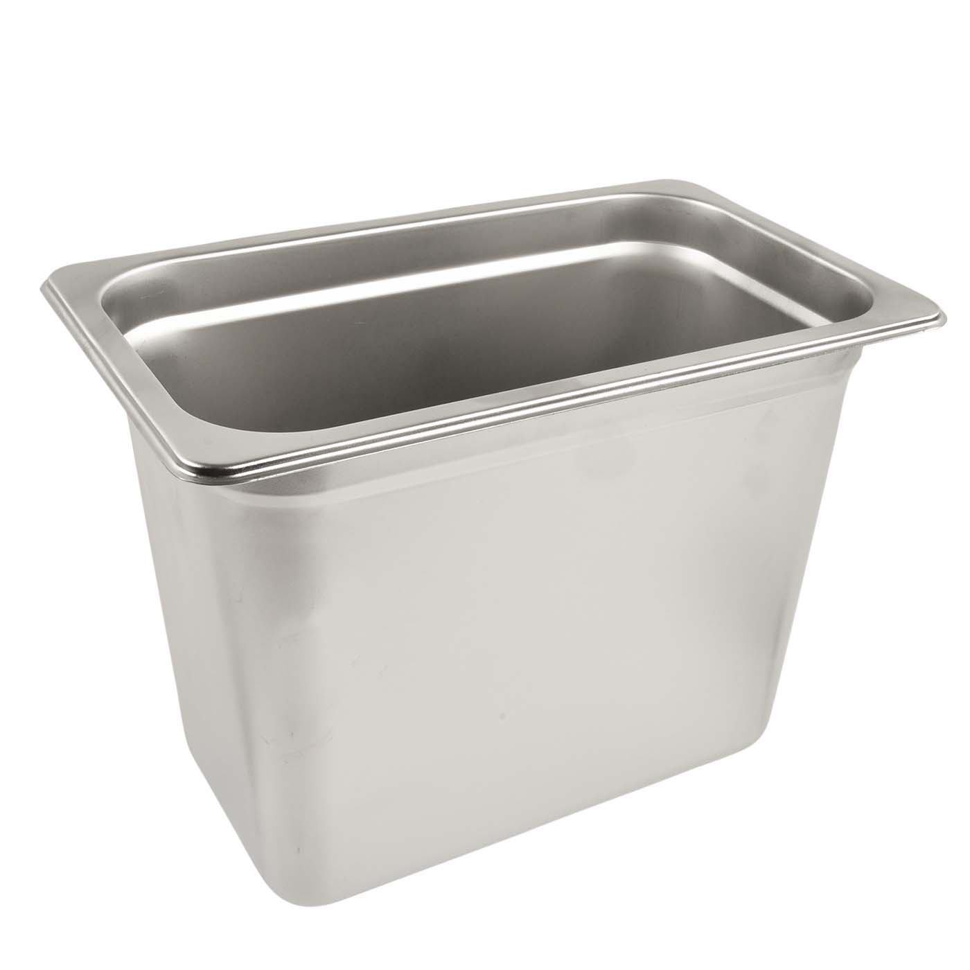 Δοχείο γαστρονομίας ανοξείδωτο SS201 GN 1/4 (26,5x16,2cm)-20cm - floating thumbnail