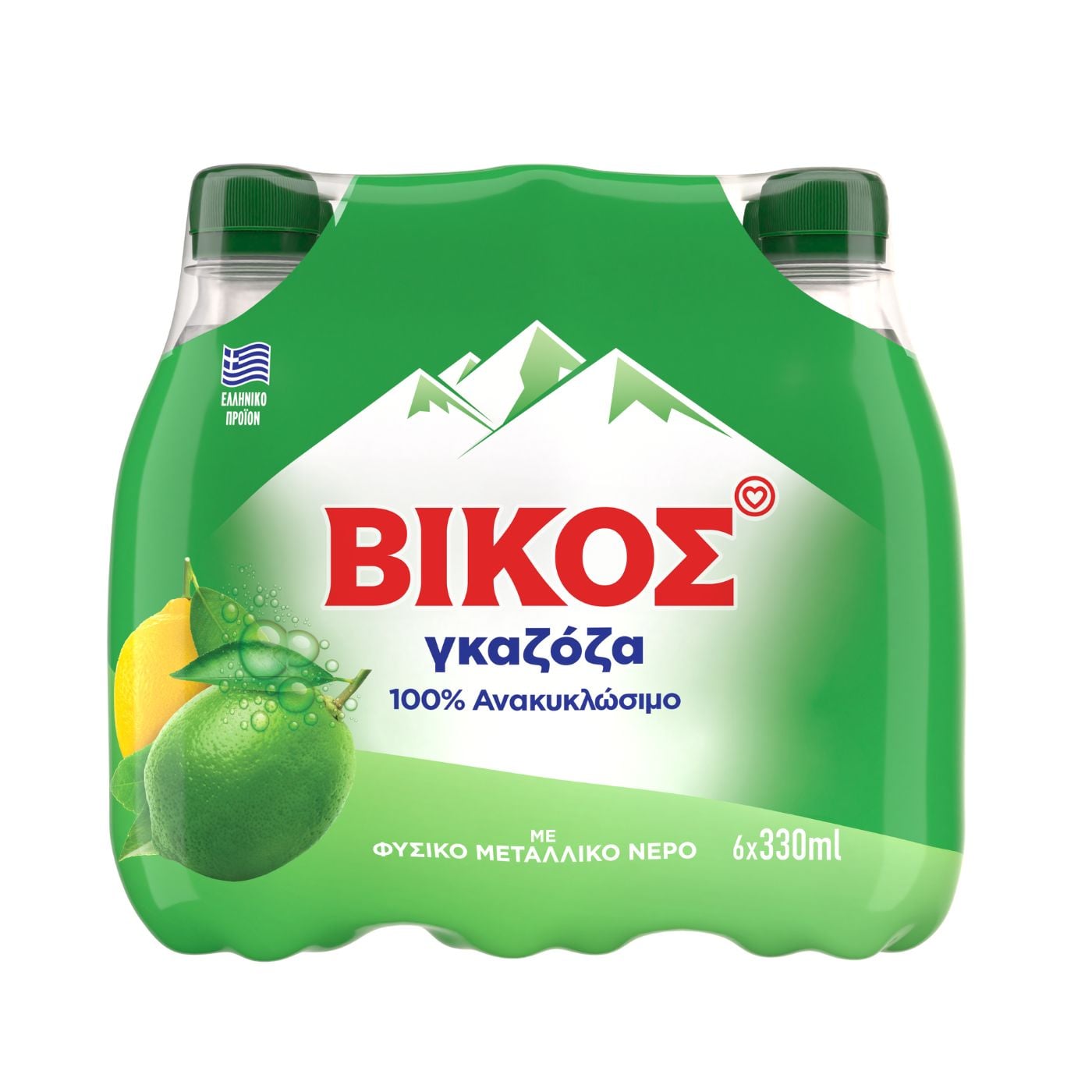 ΒΙΚΟΣ γκαζόζα PET 6x330ml - floating thumbnail