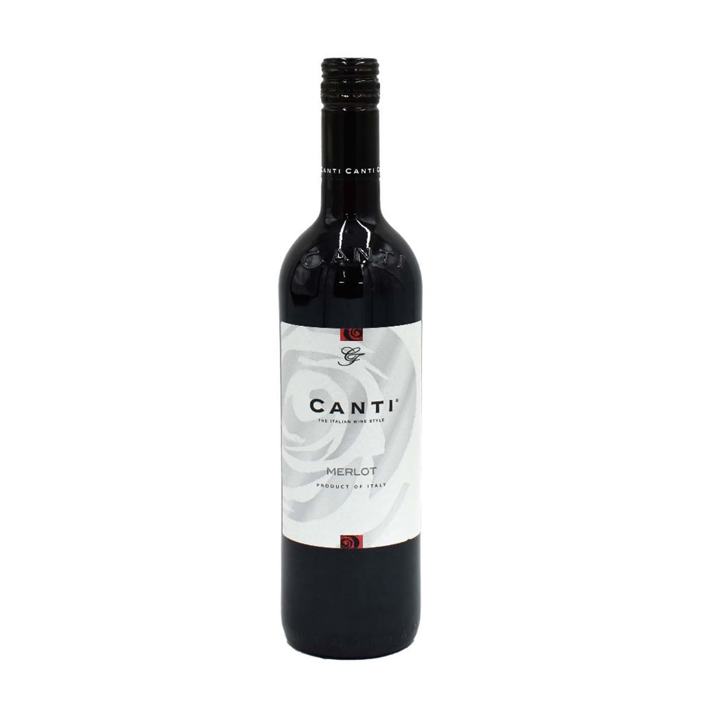 CANTI ερυθρός οίνος Merlot 750ml - floating thumbnail