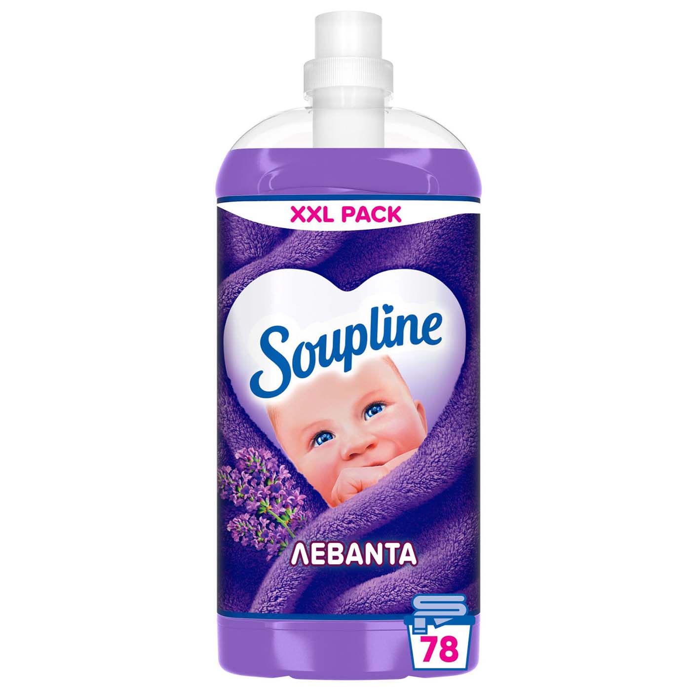 SOUPLINE μαλακτικό συμπυκνωμένο Λεβάντα 78μεζ. - floating thumbnail