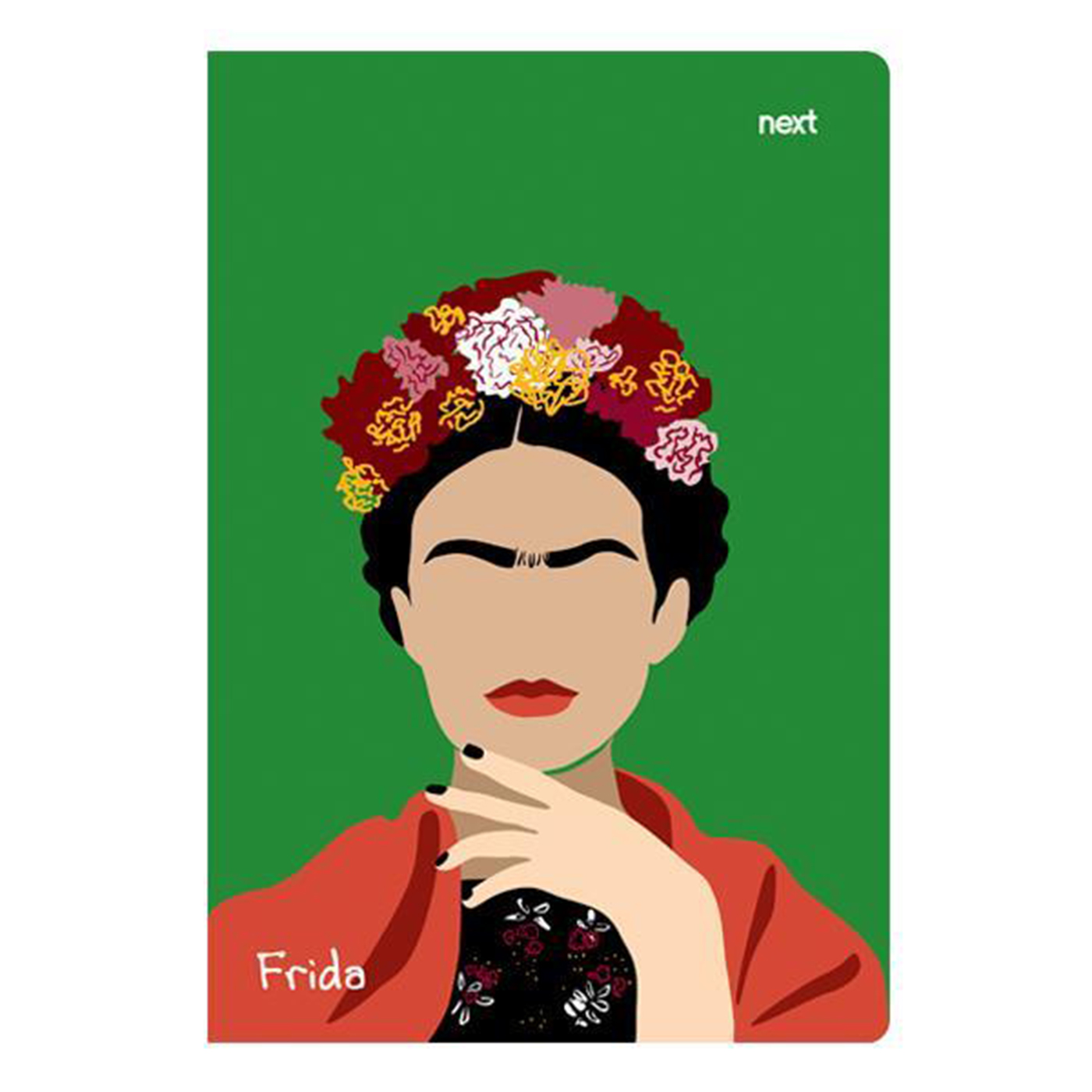 Τετράδιο καρφίτσα Frida Next 17x25cm - floating thumbnail
