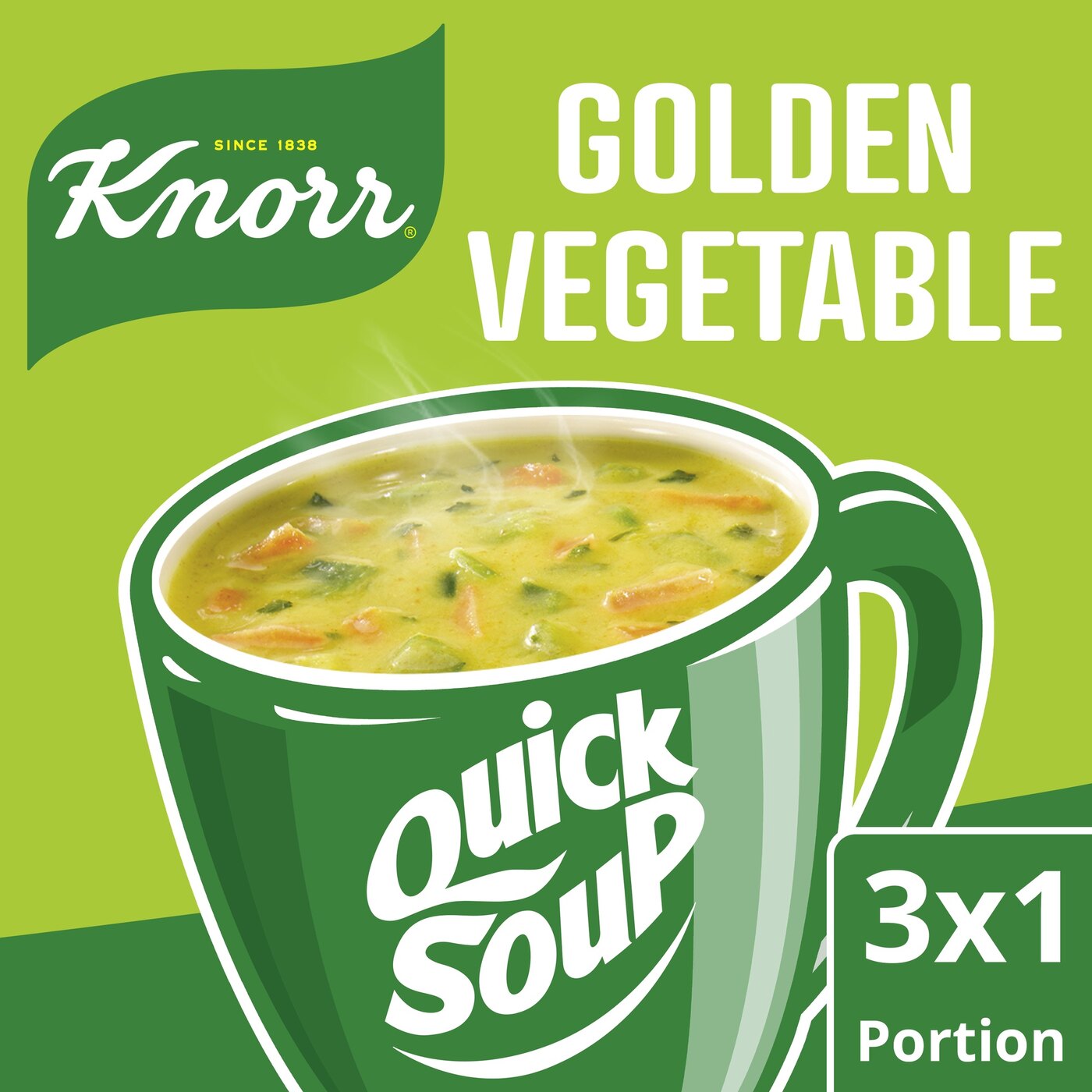 KNORR σούπα Quick Soup λαχανικών 3x16g - floating thumbnail