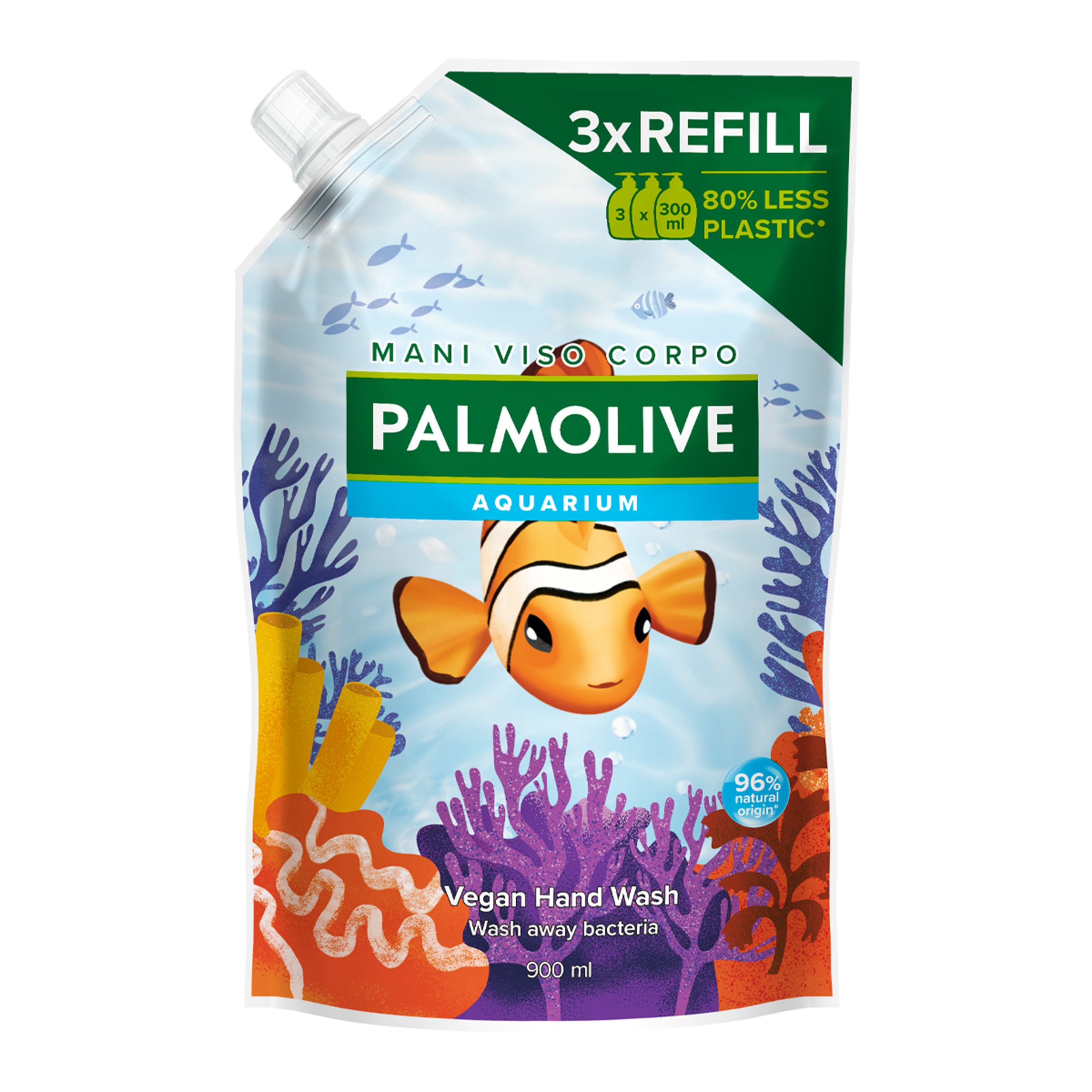 PALMOLIVE κρεμοσάπουνο aquarium refill 900ml - floating thumbnail