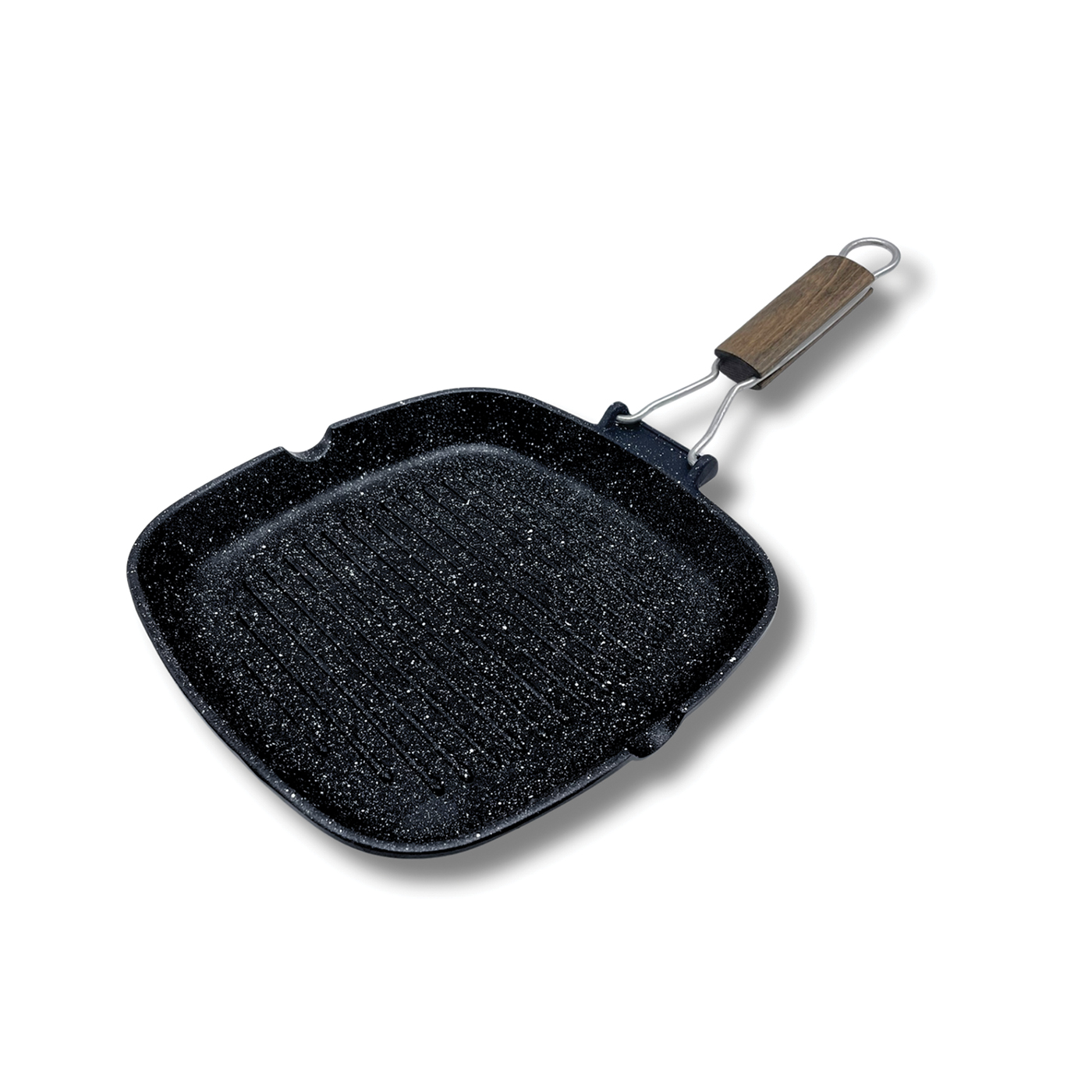 OLYMPIA Hard Cook γκριλιέρα αλουμινίου αντικολλητική 26x26cm - floating thumbnail