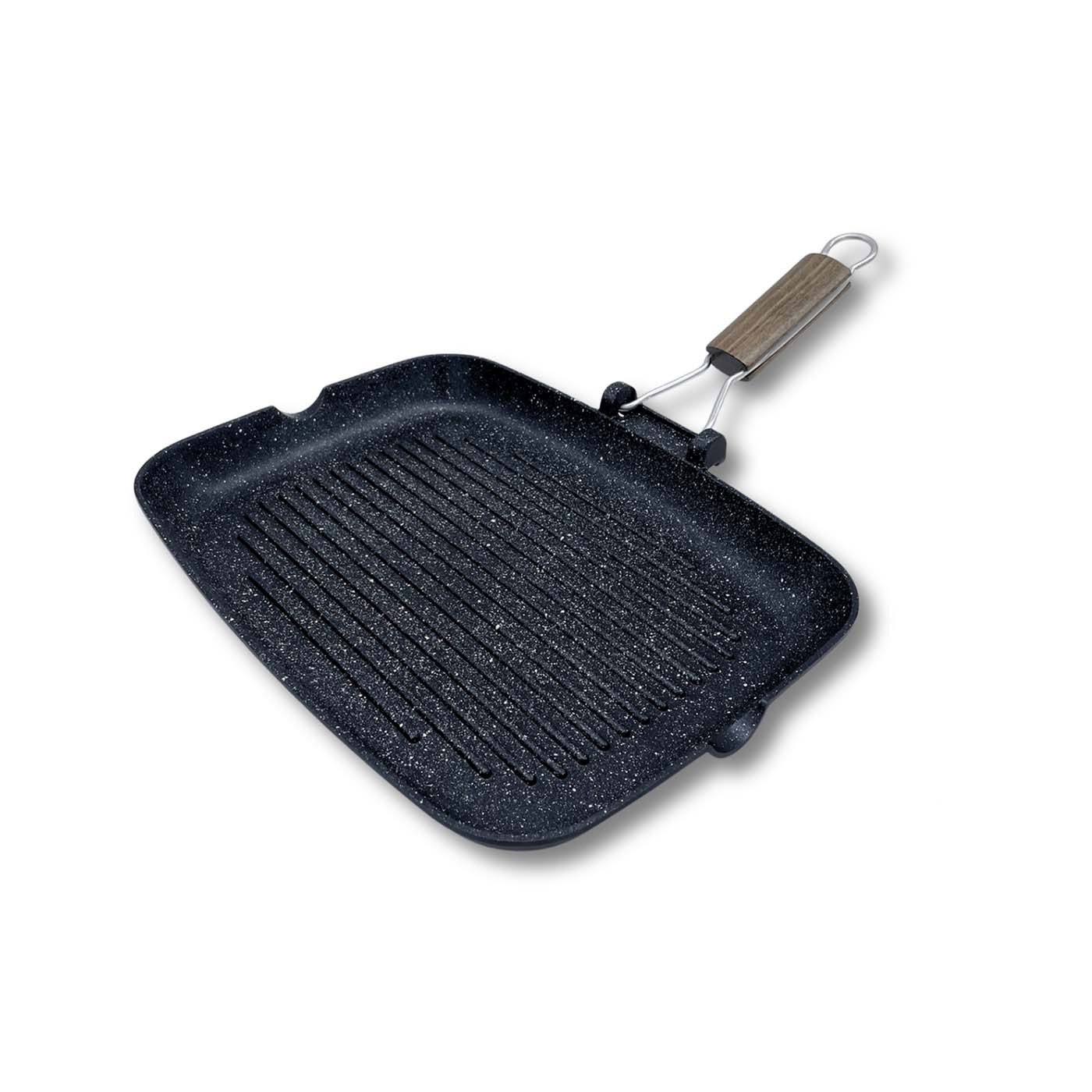 OLYMPIA Hard Cook γκριλιέρα αλουμινίου αντικολλητική 26x36cm - floating thumbnail