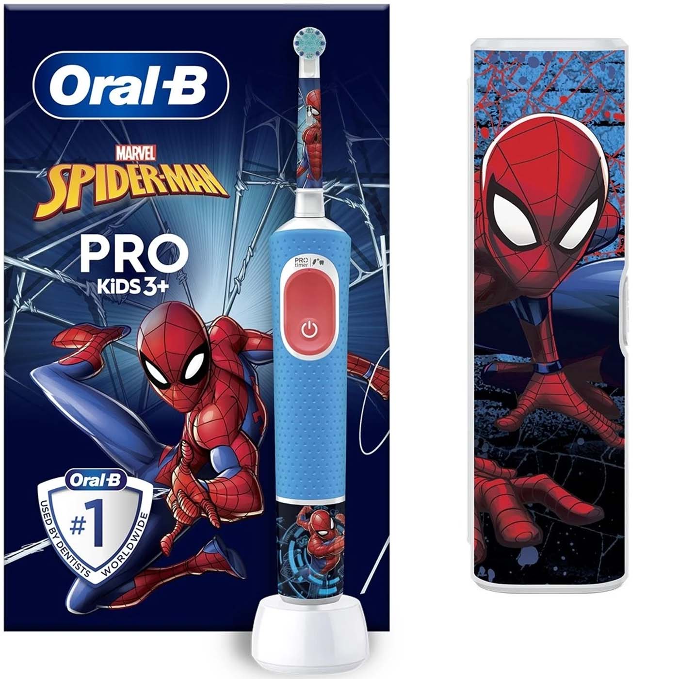 ORAL B ηλεκτρική οδοντόβουρτσα Kids Spiderman 1τεμ. - floating thumbnail