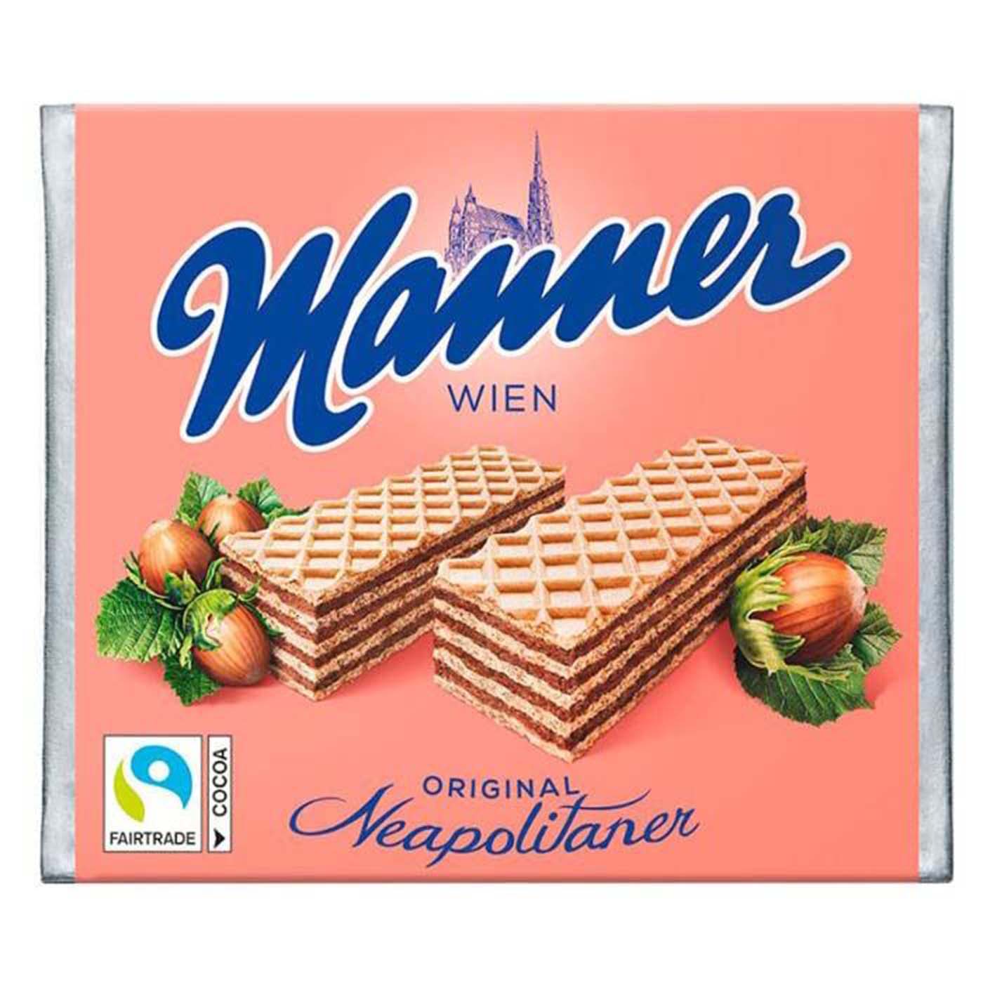 MANNER γκοφρέτα πραλίνας φουντουκιού 75g - floating thumbnail