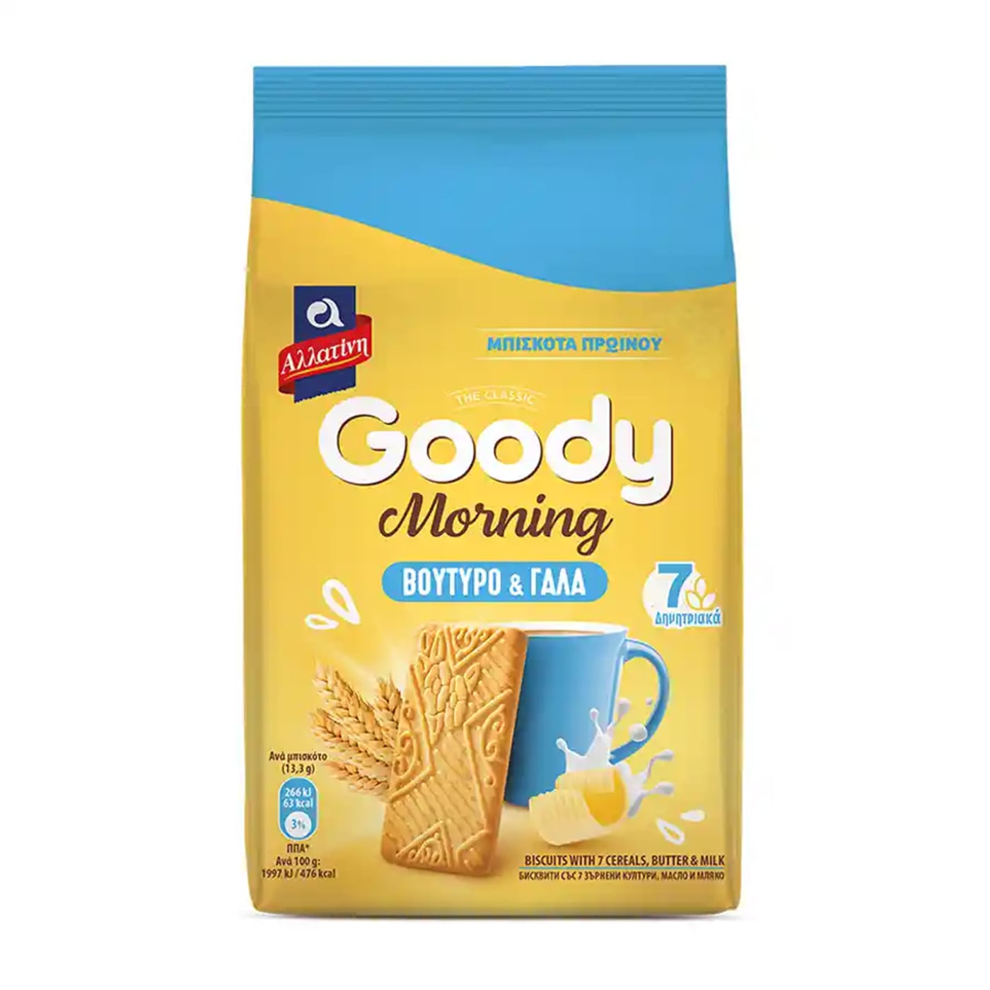 ΑΛΛΑΤΙΝΗ μπισκότα Goody βούτυρο γάλα 160g - floating thumbnail