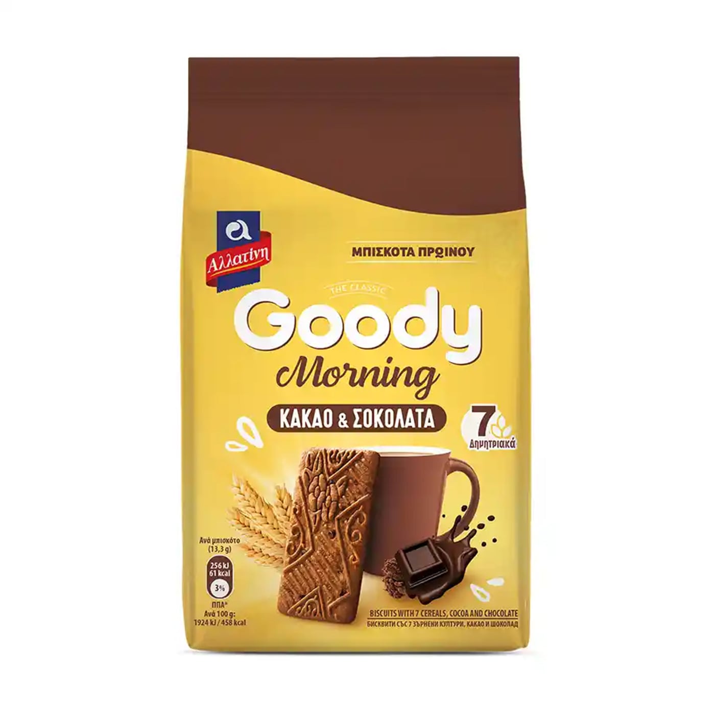 ΑΛΛΑΤΙΝΗ μπισκότα Goody με κακάο 160g - floating thumbnail