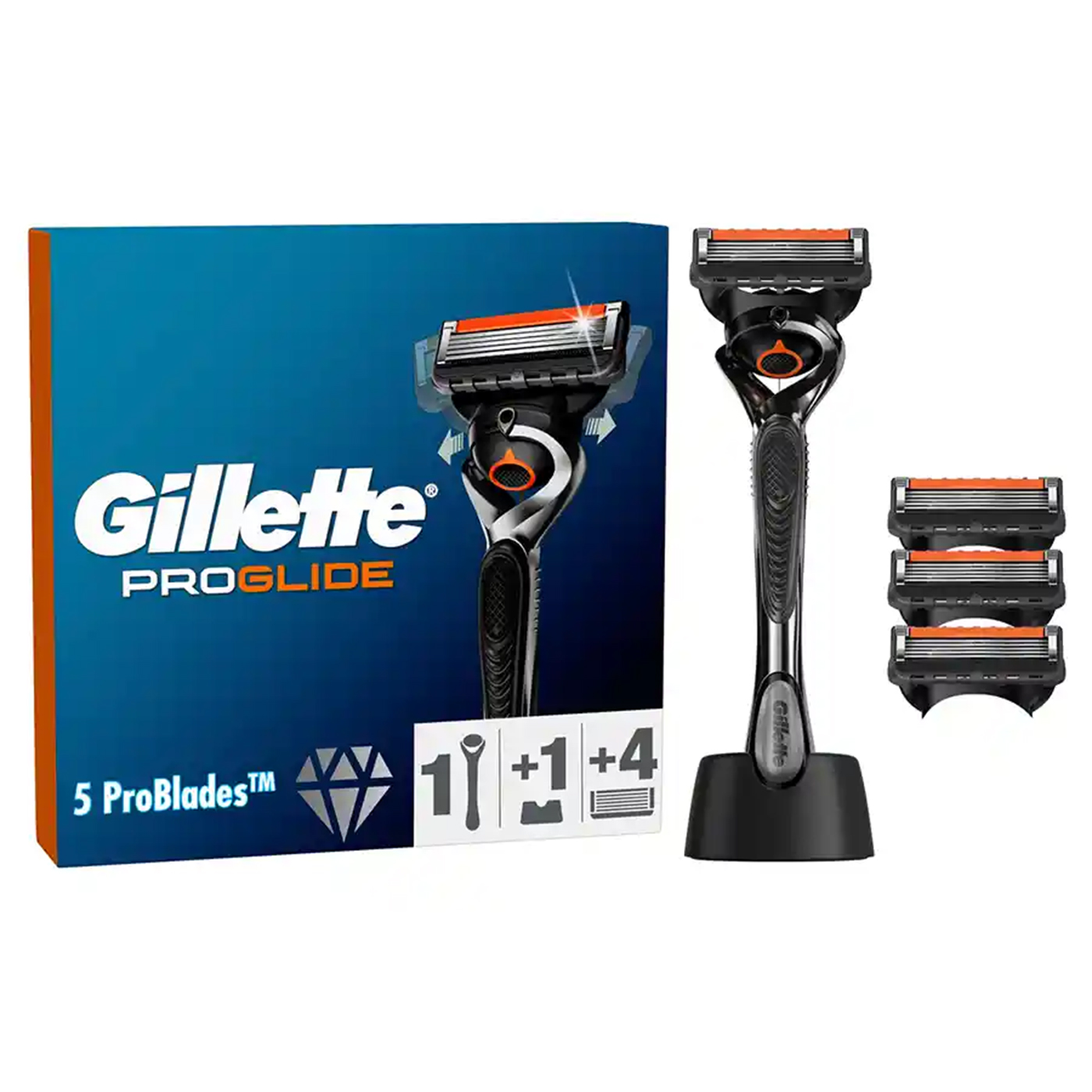 GILLETTE ProGlide manual ξυριστική μηχανή 1τεμ. +4 ανταλλακτικά - floating thumbnail