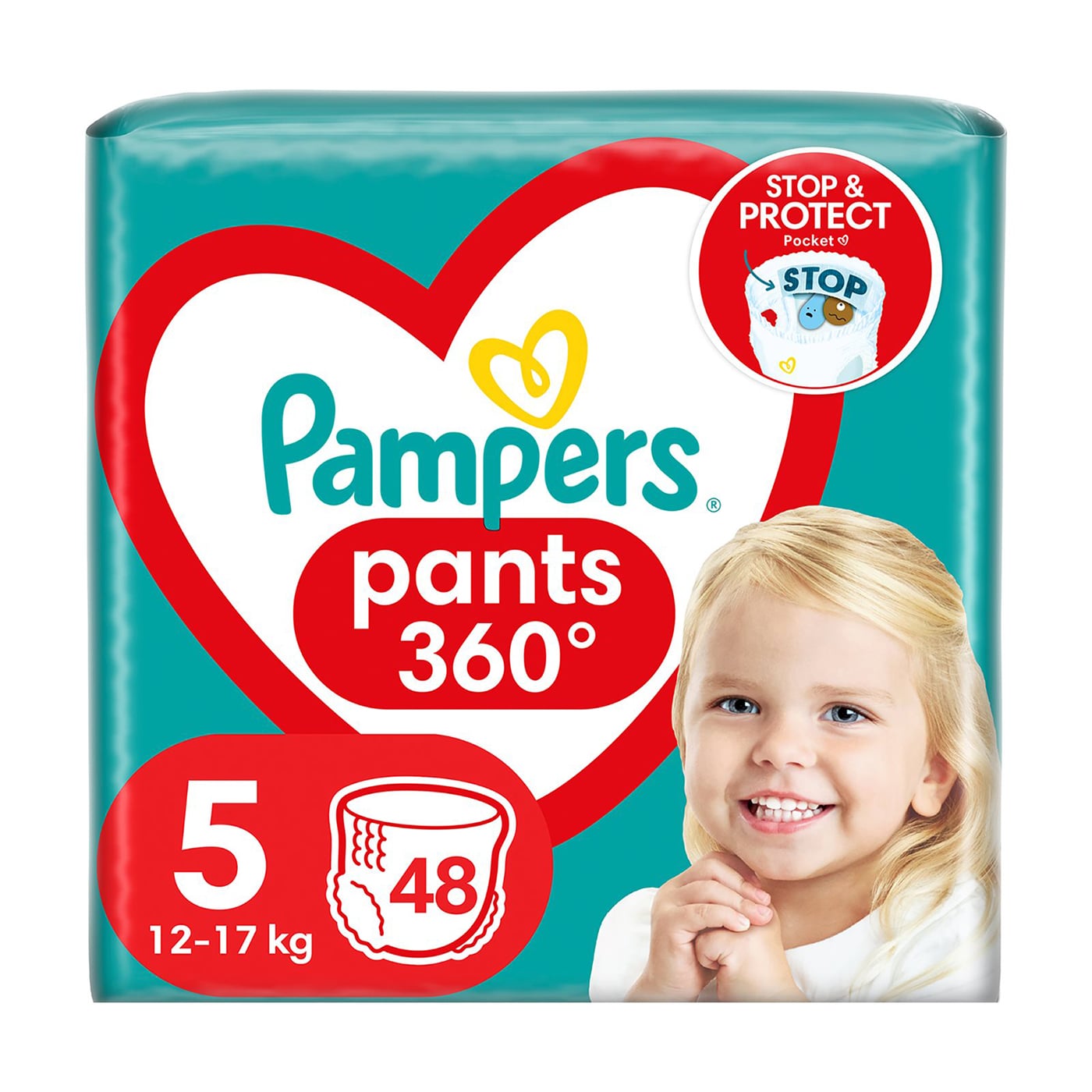 PAMPERS πάνες Pants No5 jumbo 48τεμ. - floating thumbnail